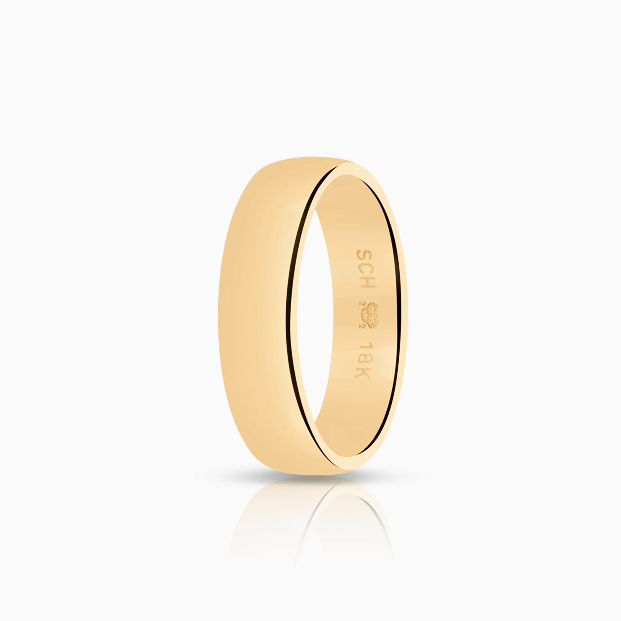 Plain ring 5.25g 18K gold