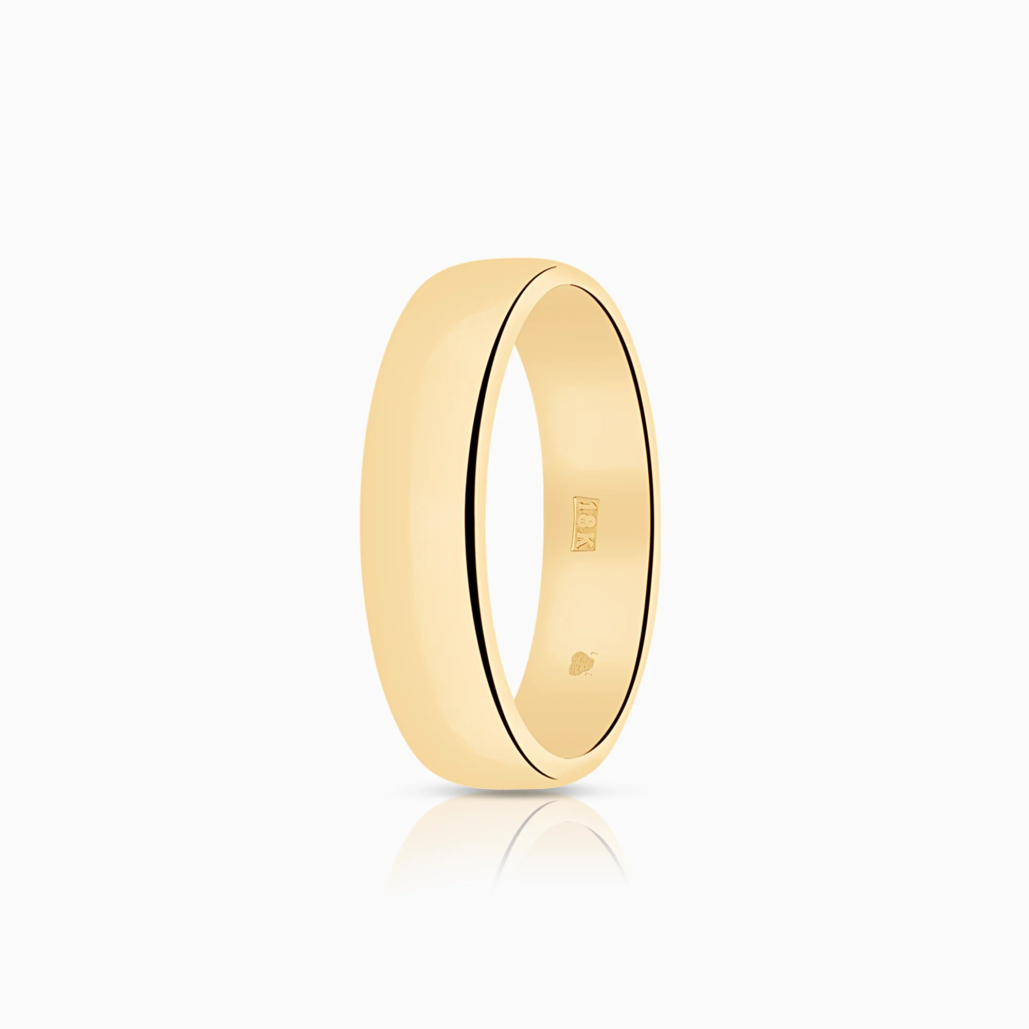 Plain ring 5.25g 18K gold