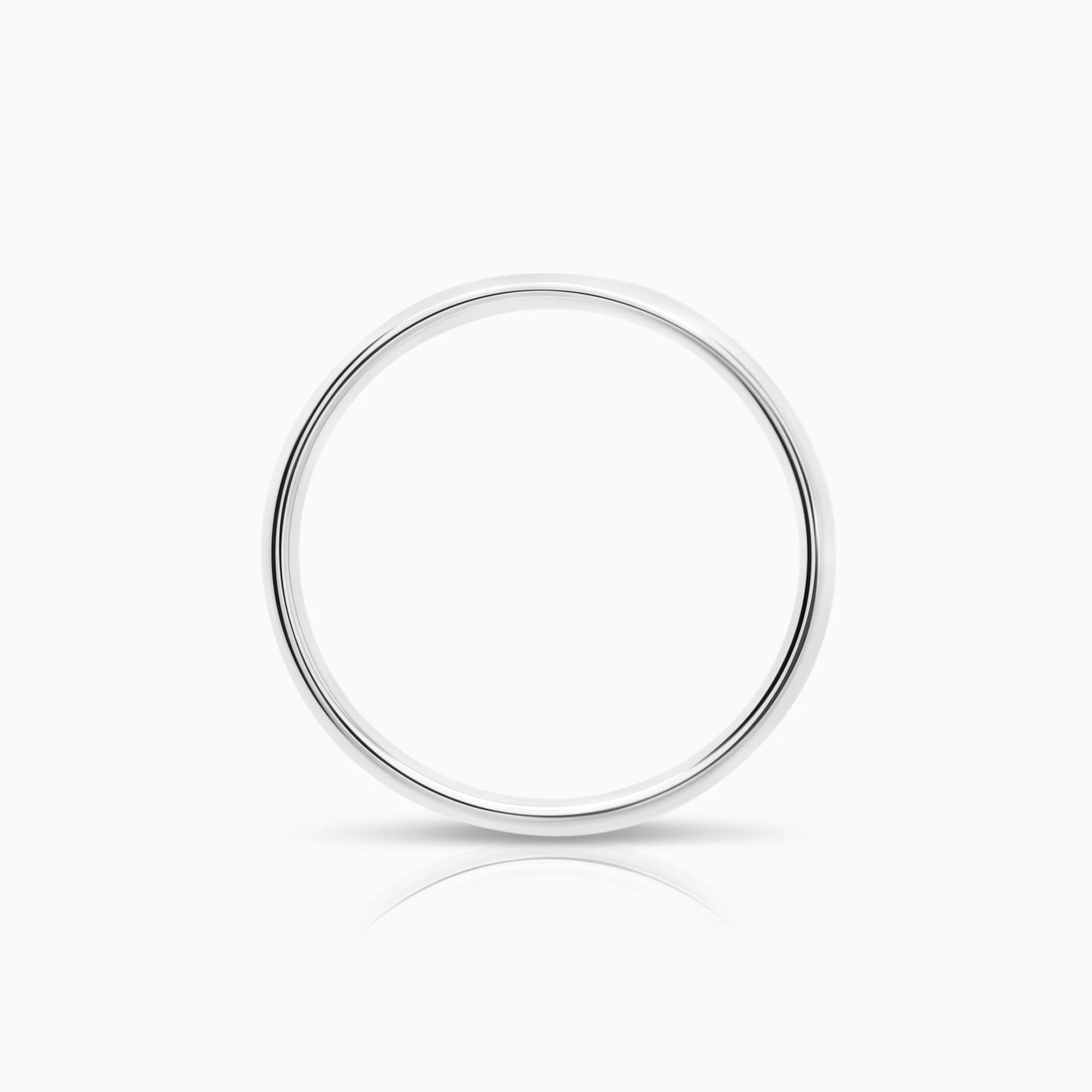 Plain ring 5.27g 18K white gold - Image 2