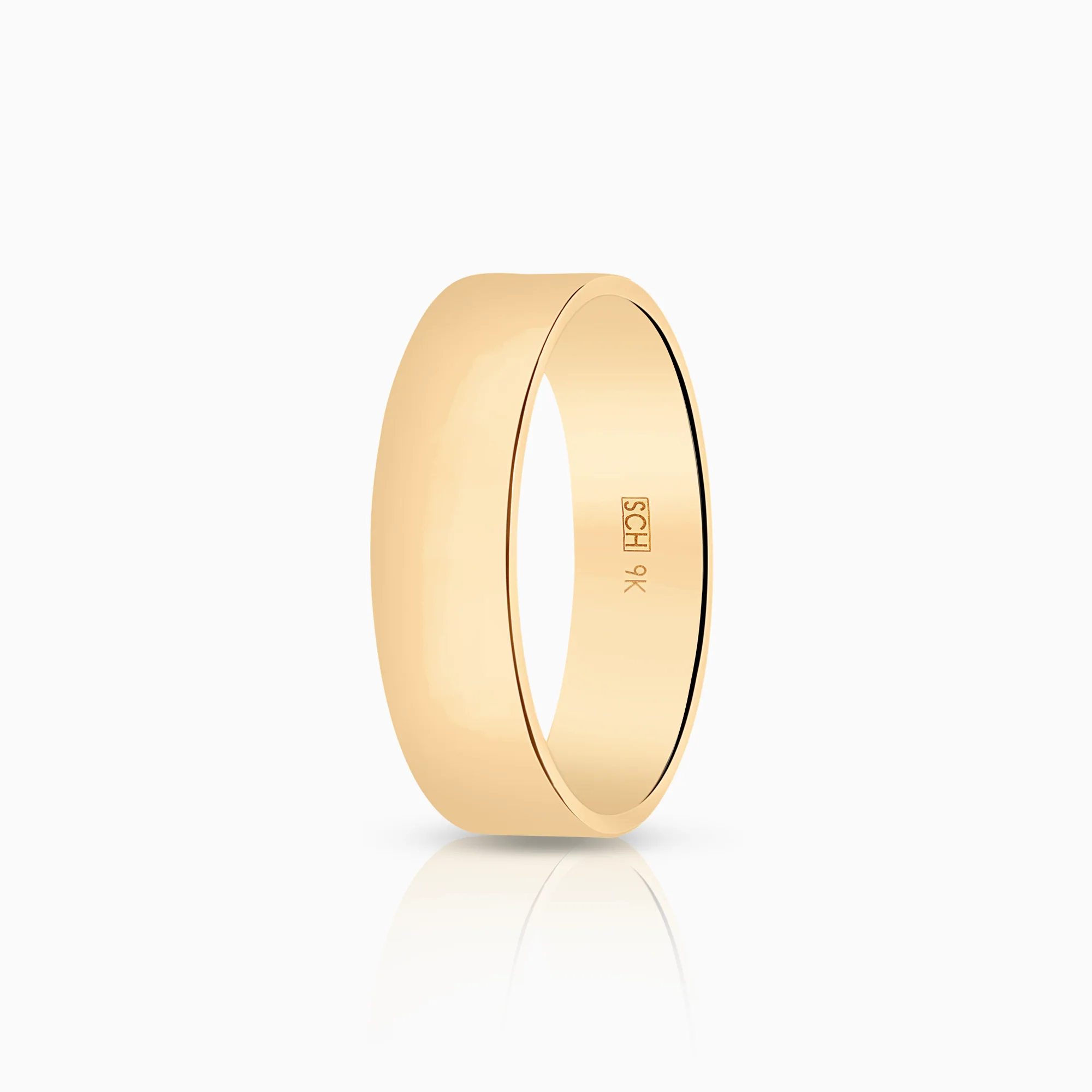 Plain Ring 5.29g 9K Gold