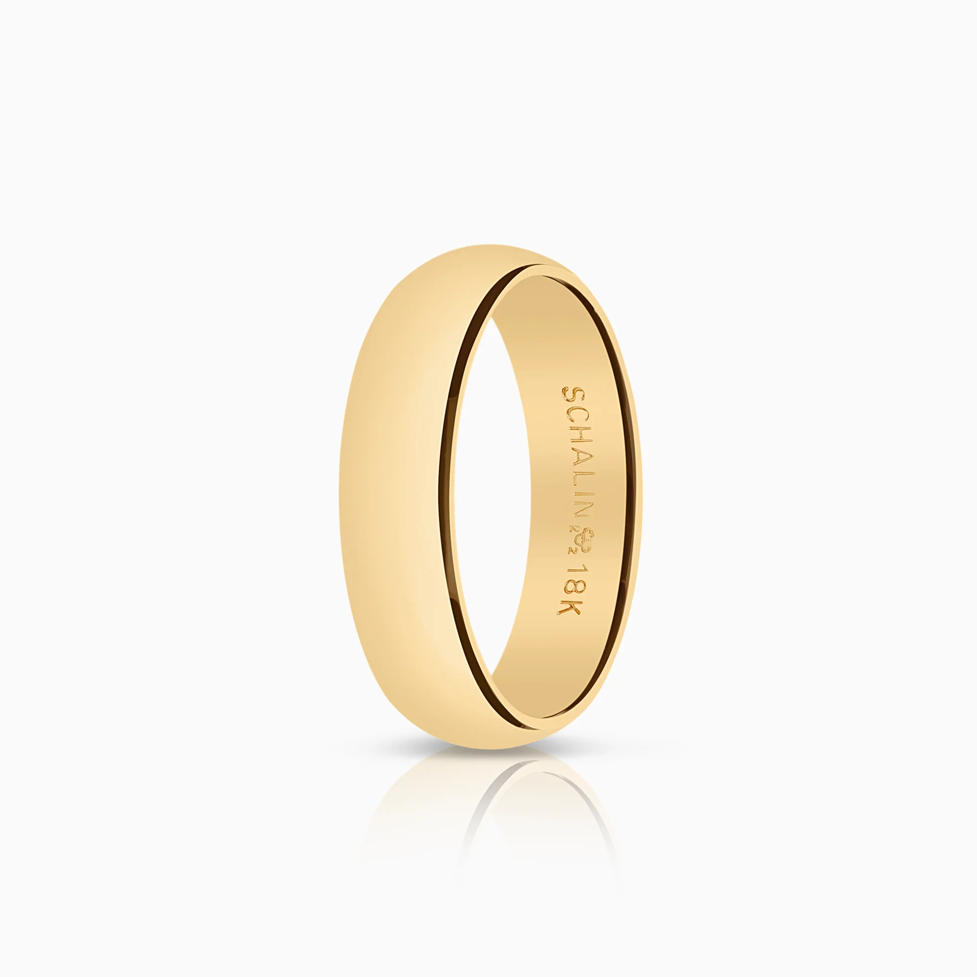 Plain ring 5.49g 18K.