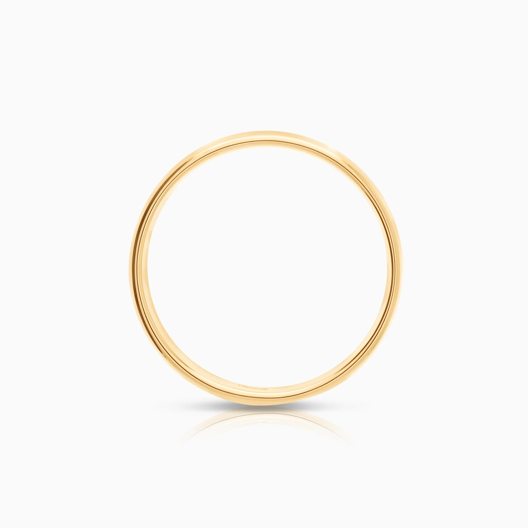 Plain ring 5.50g 18K gold - Image 2