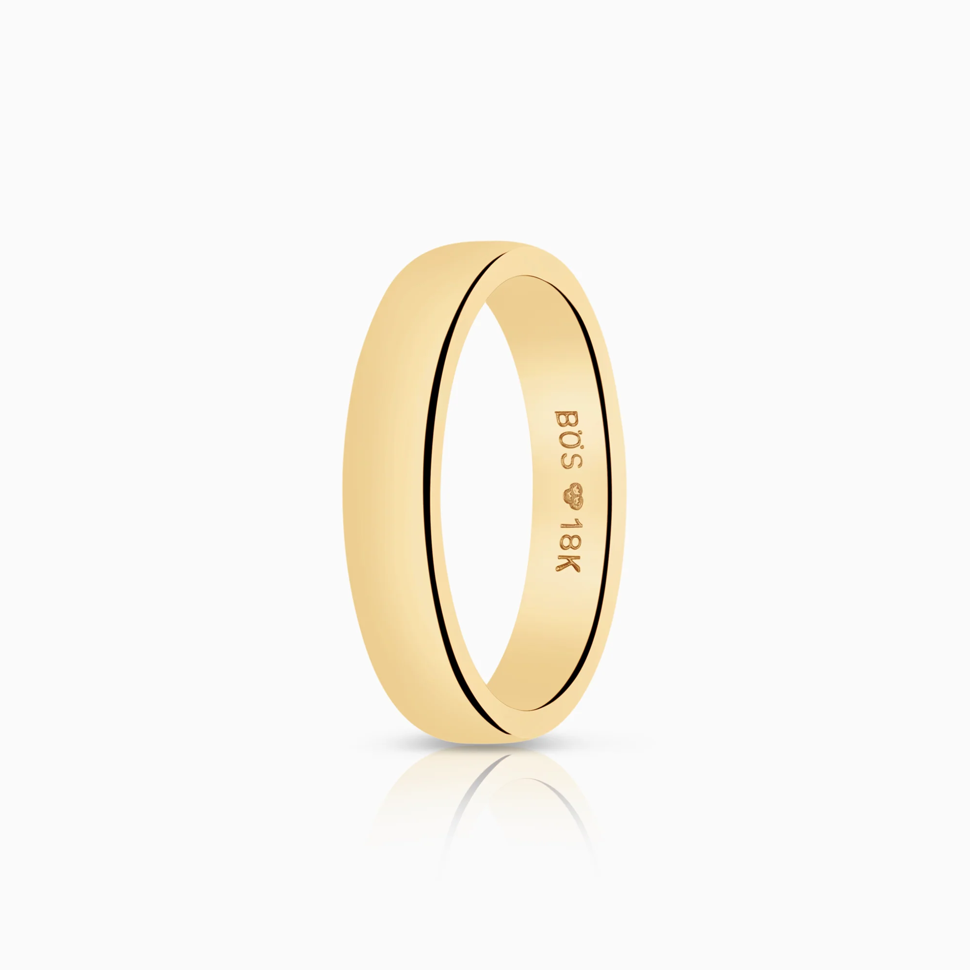 Plain Ring 5.54g 18K Gold