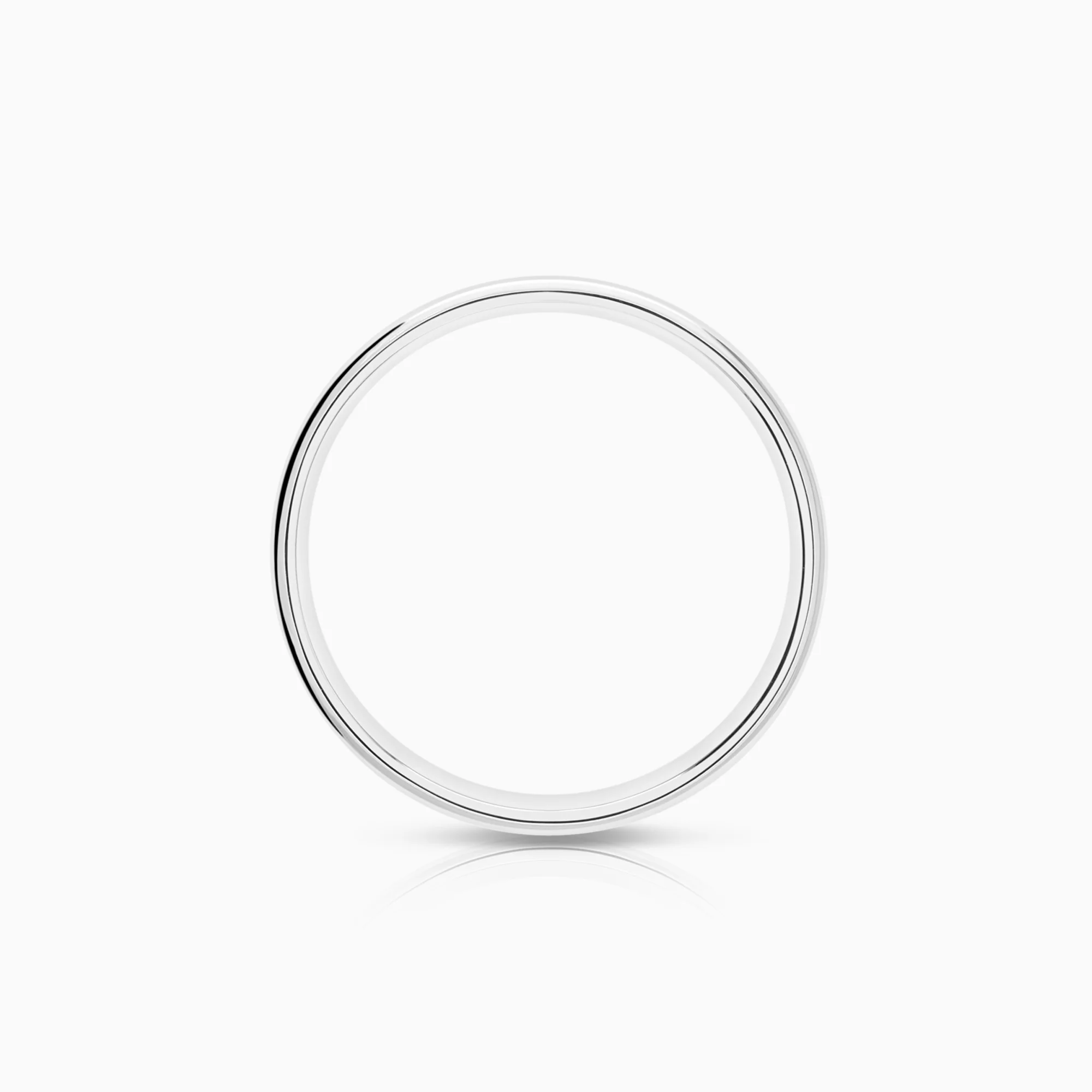 Plain ring 5.57g 18K white gold - Image 2