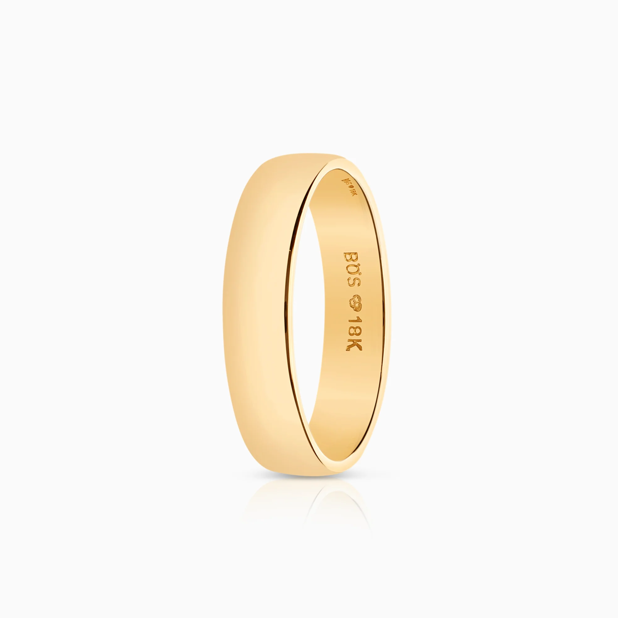 Plain ring 5.61g 18K gold