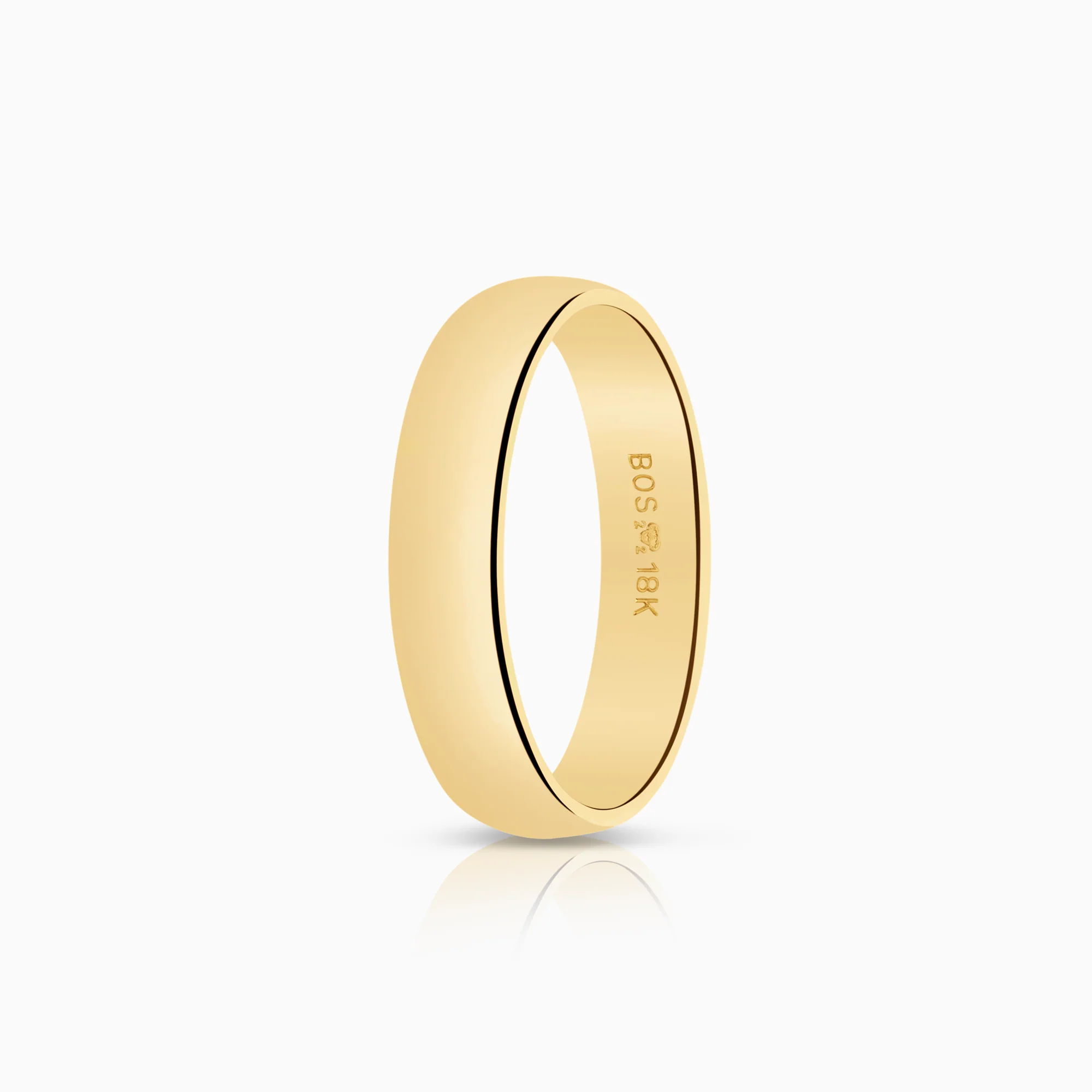 Plain ring 5.73g 18K gold