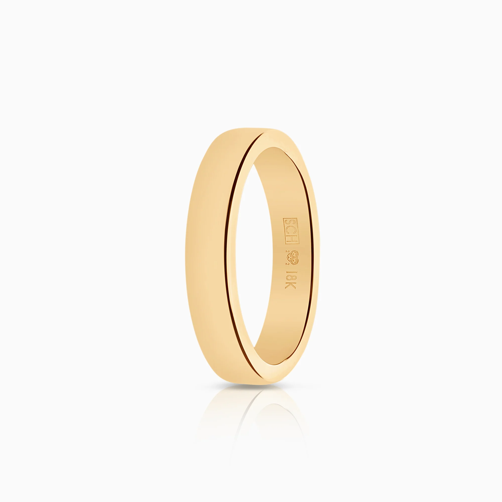 Plain ring 5.76g 18K gold