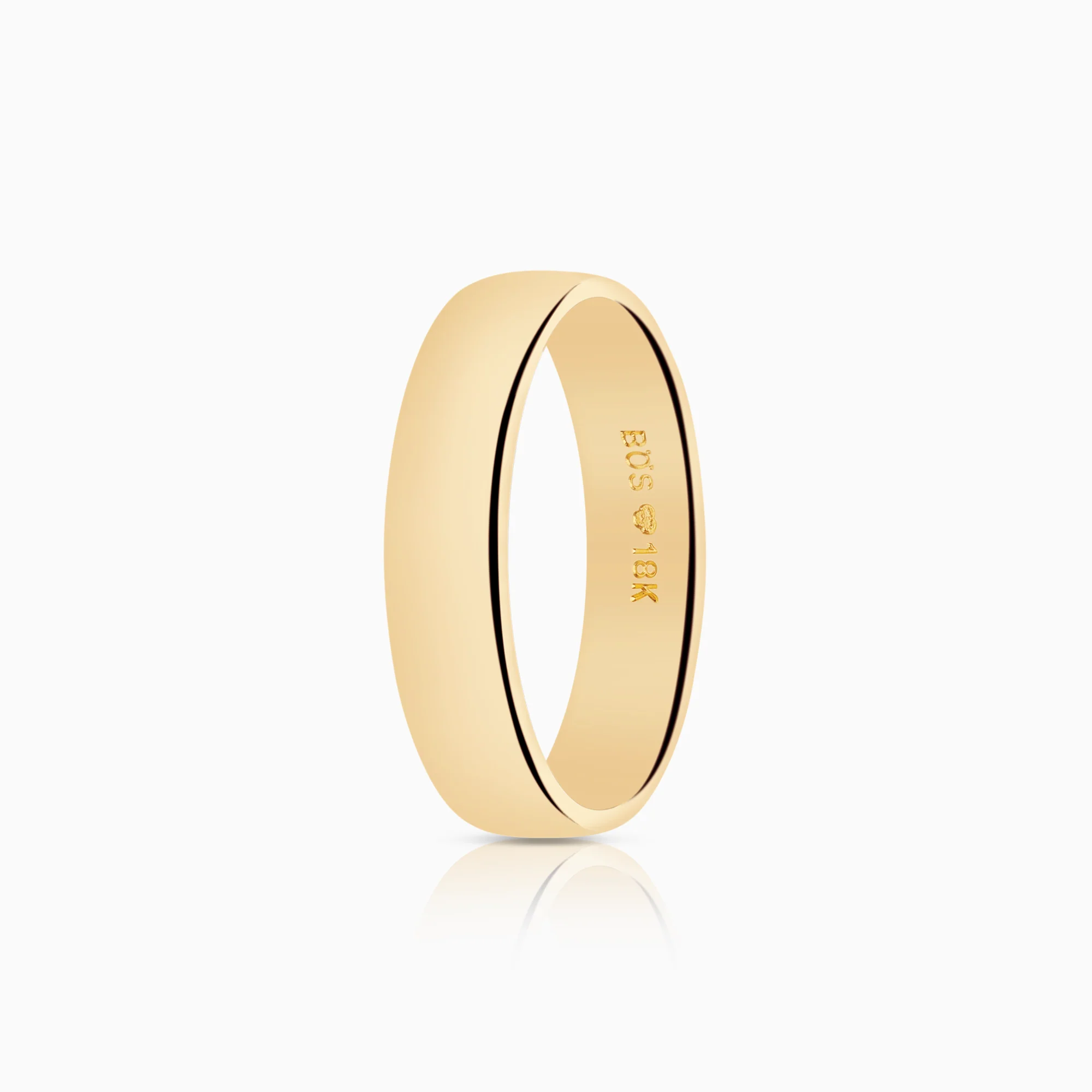 Plain ring 5.76g 18K gold