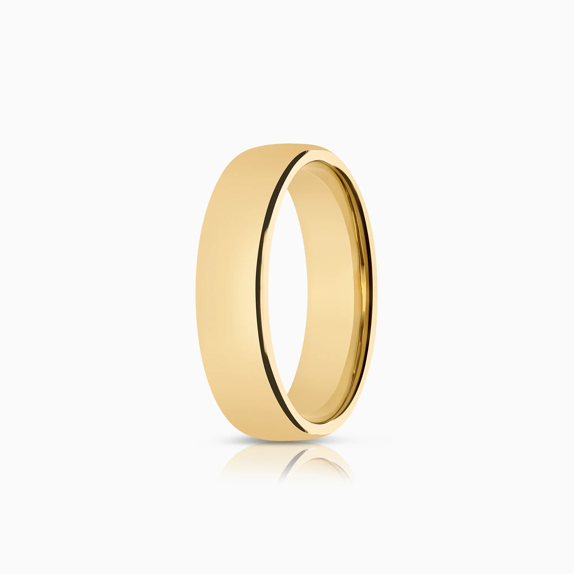 Plain ring 5.22g 18K gold
