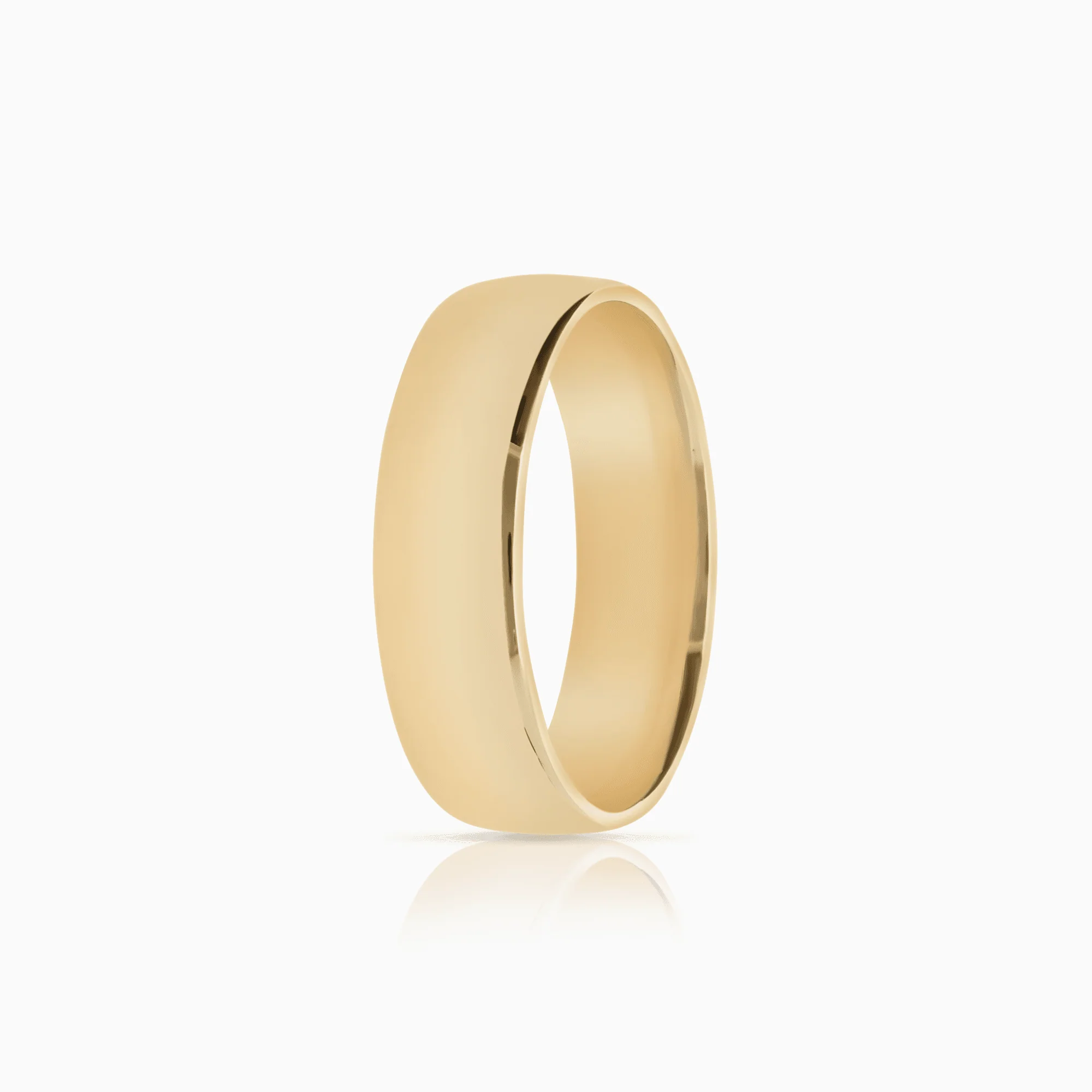 Plain ring 5.95g 18K gold