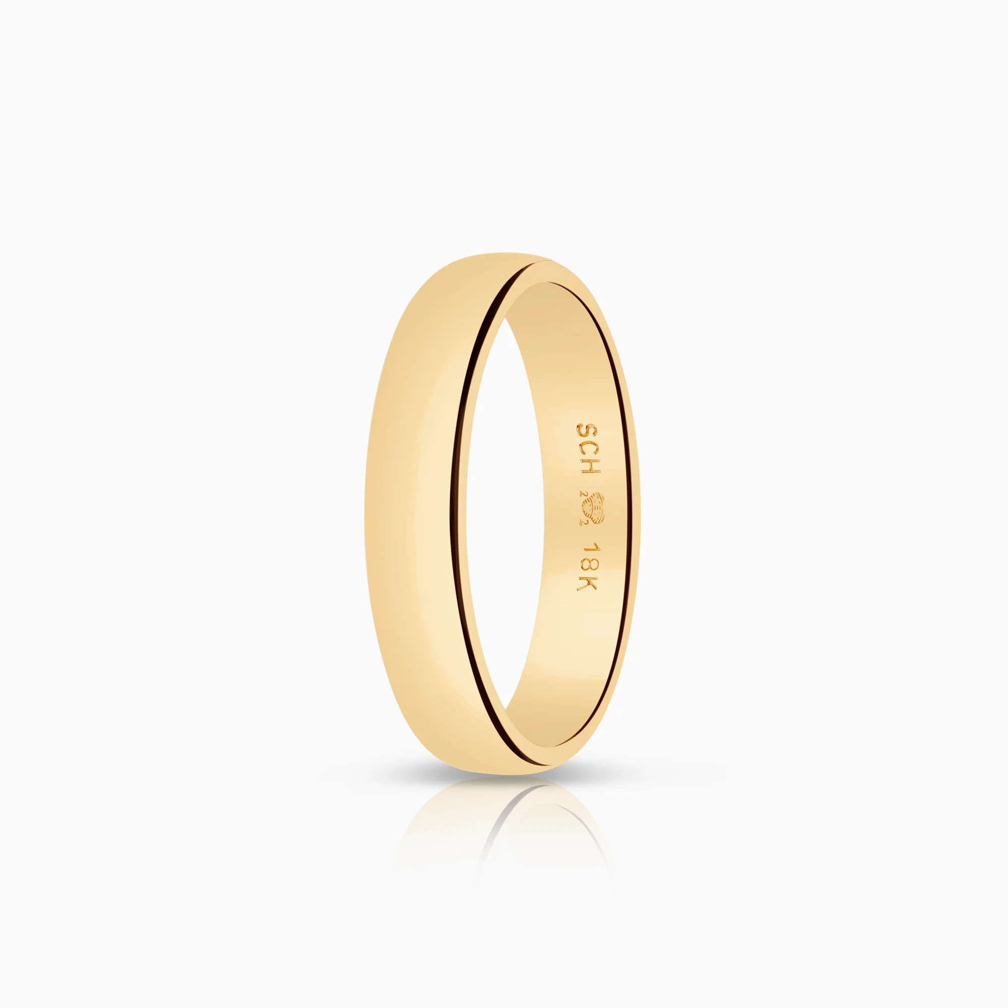 Plain Ring 6.78g 18K Gold
