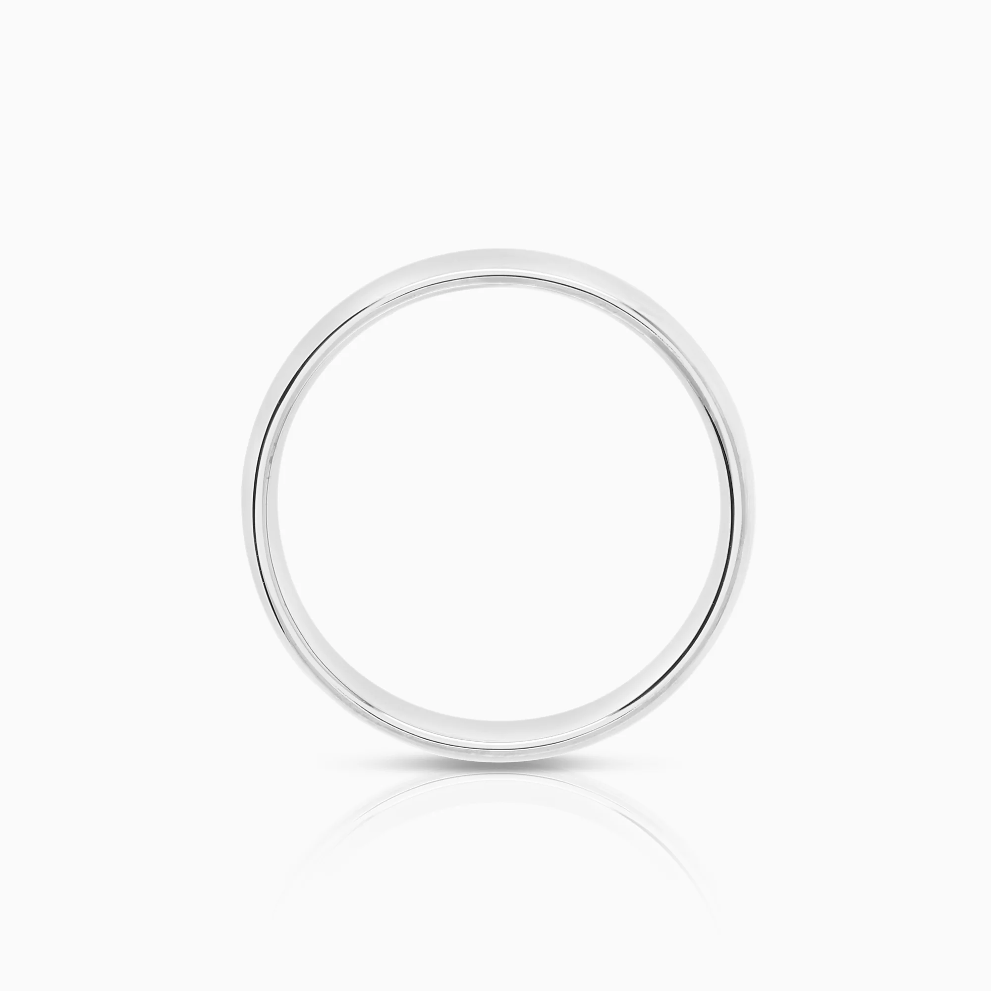 Plain ring 6.94g 18K white gold - Image 2