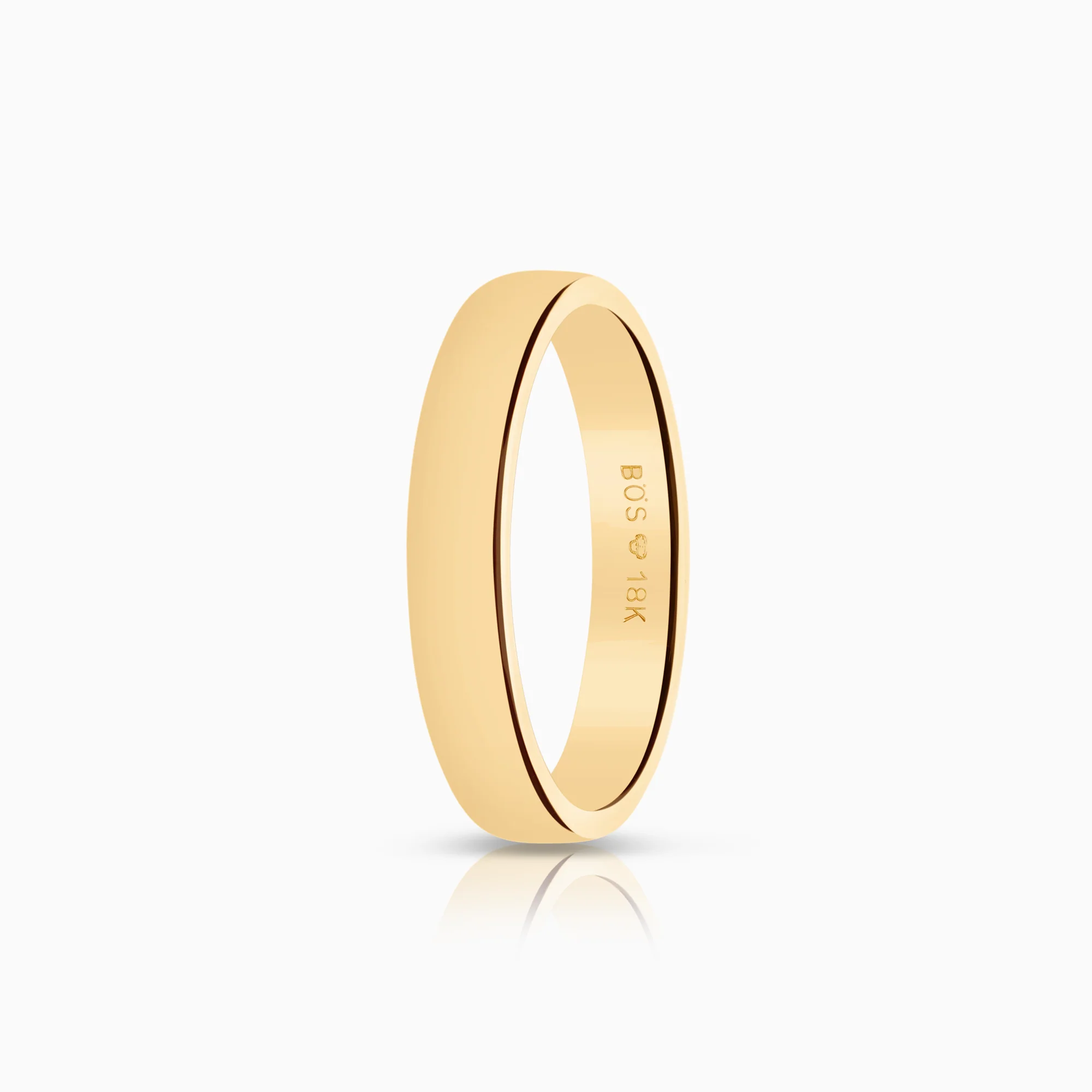 Plain ring 7.31g 18K gold