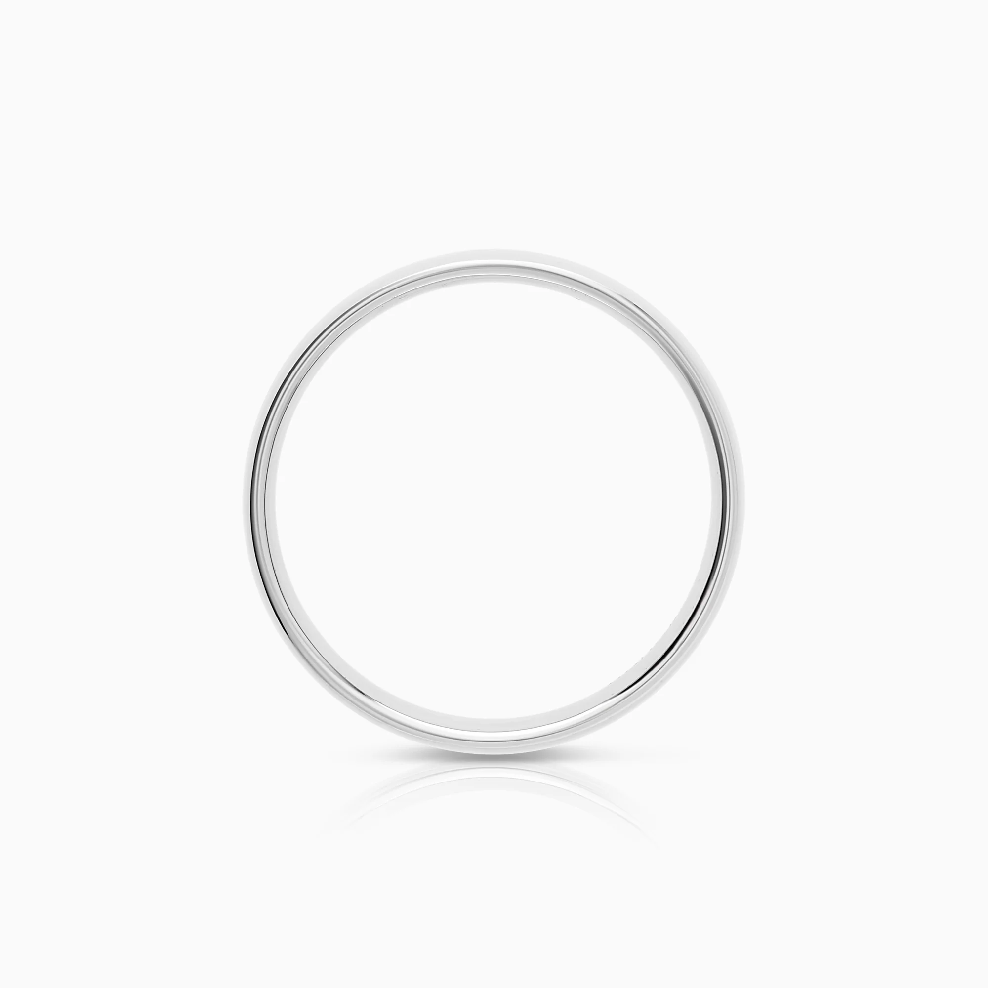 Plain ring 7.31g 18K white gold - Image 2