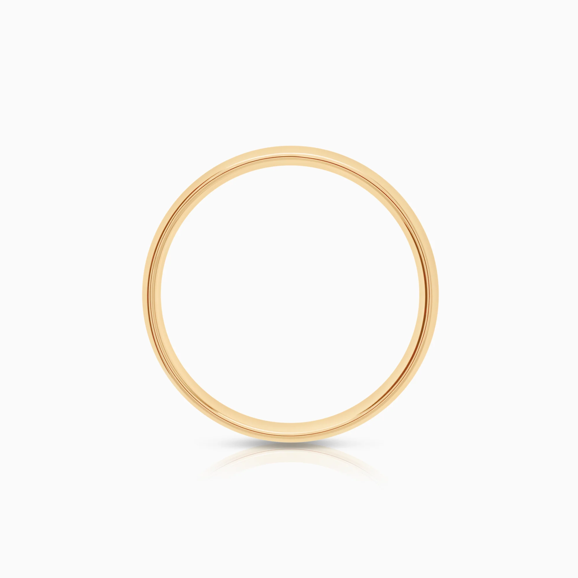 Plain ring 7.34 g 18K gold - Image 2
