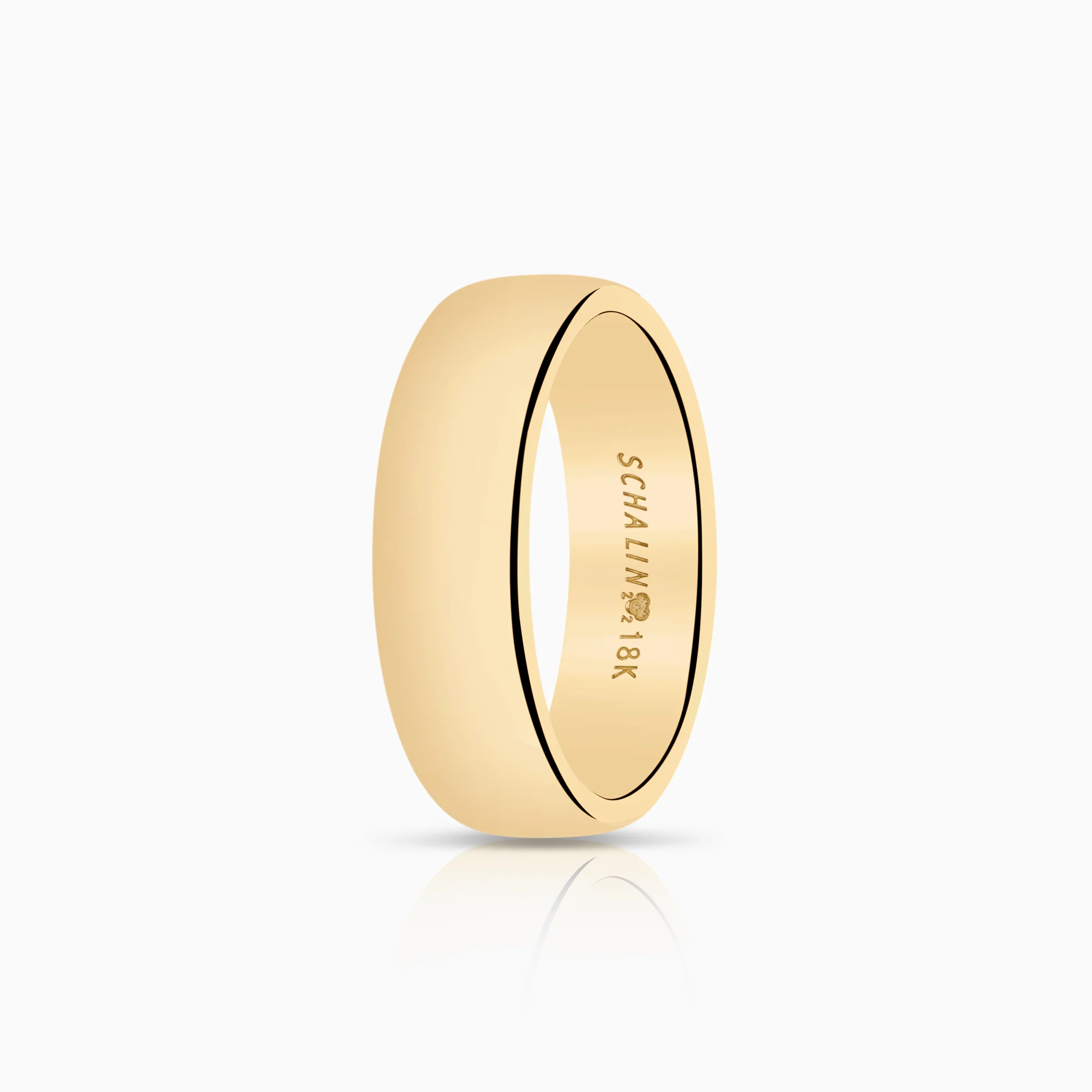 Plain ring 7.85g 18K gold