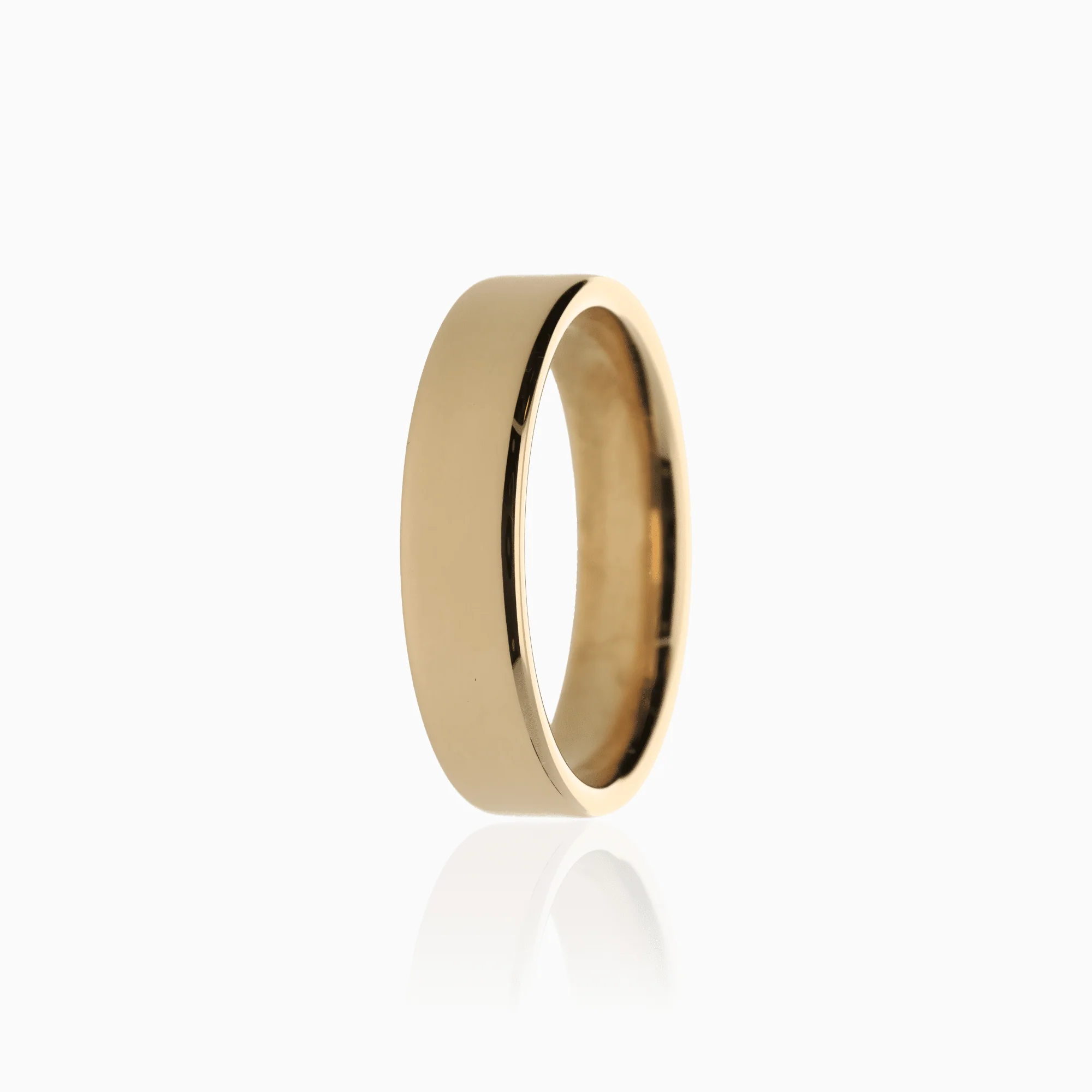 Plain ring 7.3g 18K gold