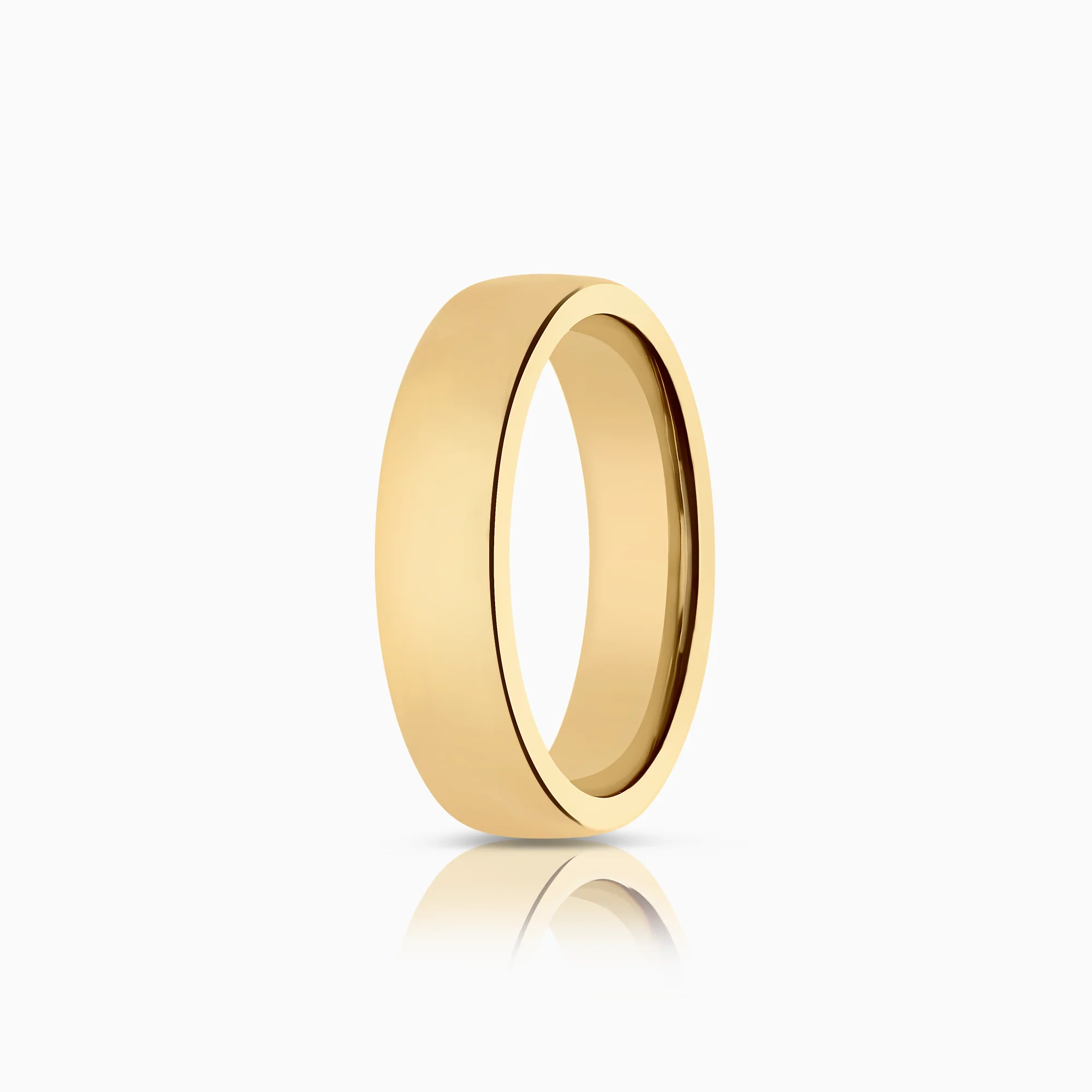 Plain ring 7.40g 18K gold