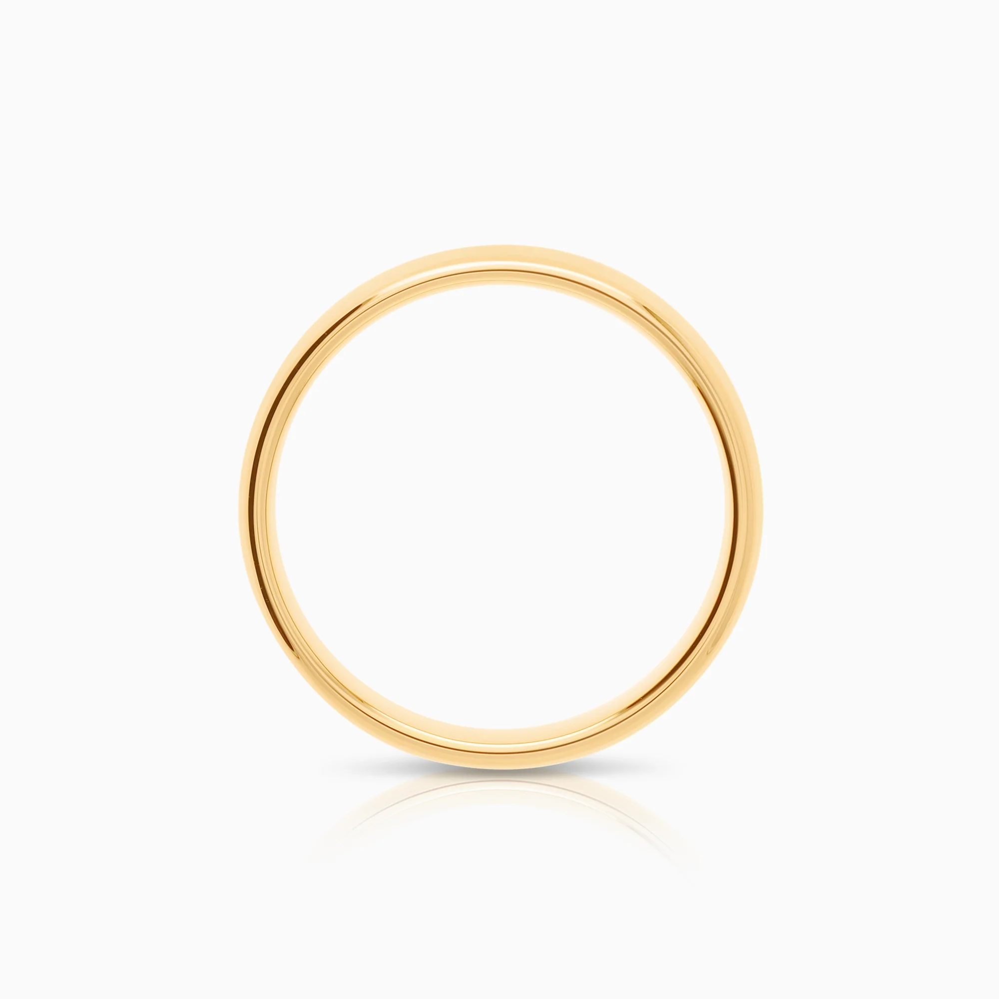 Plain ring 9.17g 18K gold - Image 2
