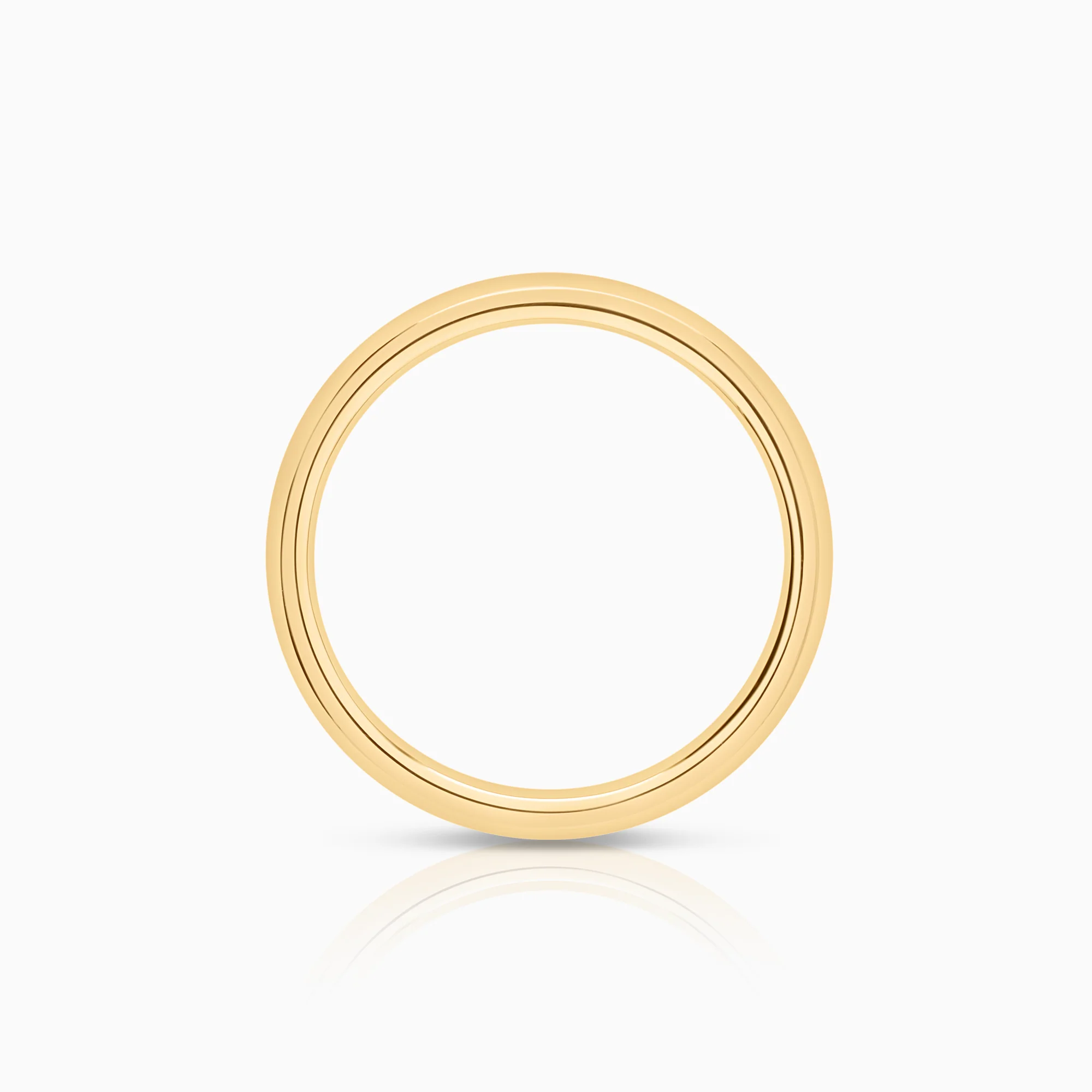 Plain ring 9.18g 18K gold - Image 2