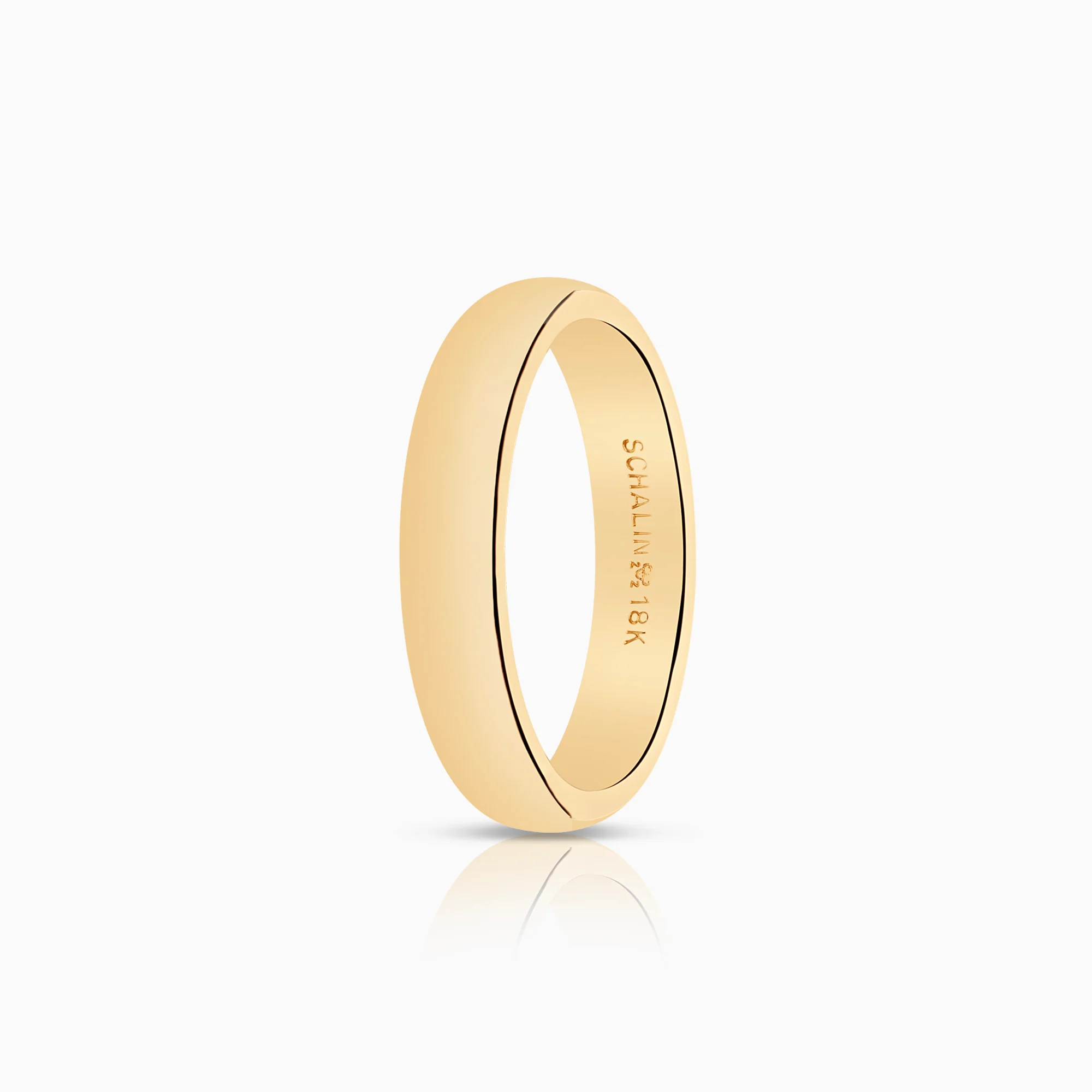 Plain ring 9.88g 18K gold