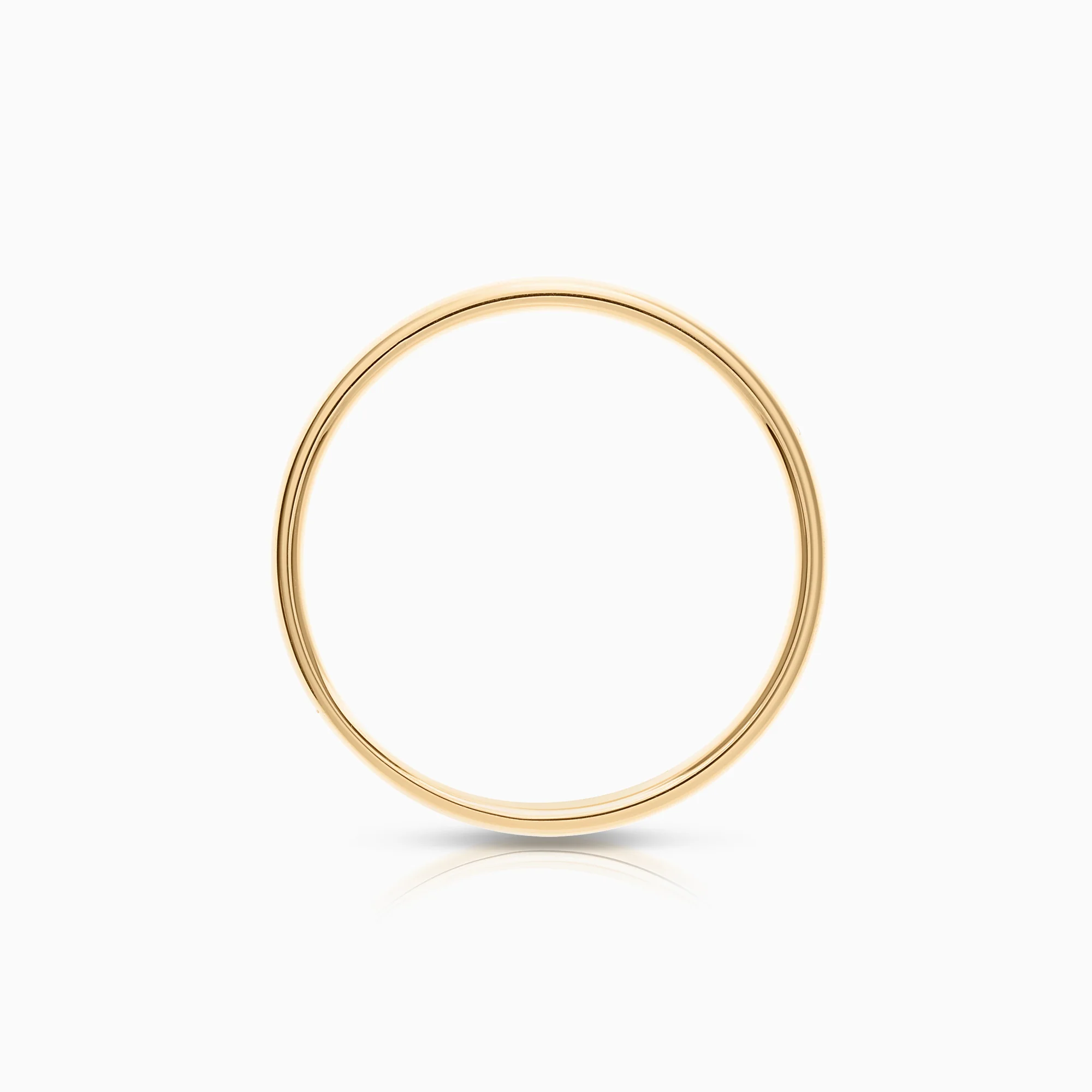 Plain band Schalins 2.78g 18K gold - Image 2