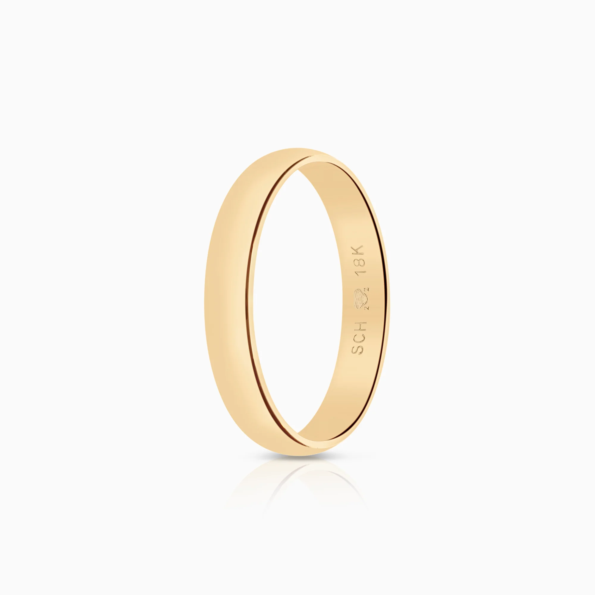 Plain ring Schalins 3.61g 18K gold