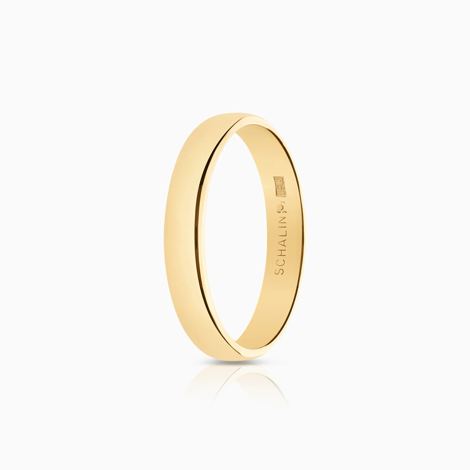 Plain ring Schalins 4.95g 18K gold