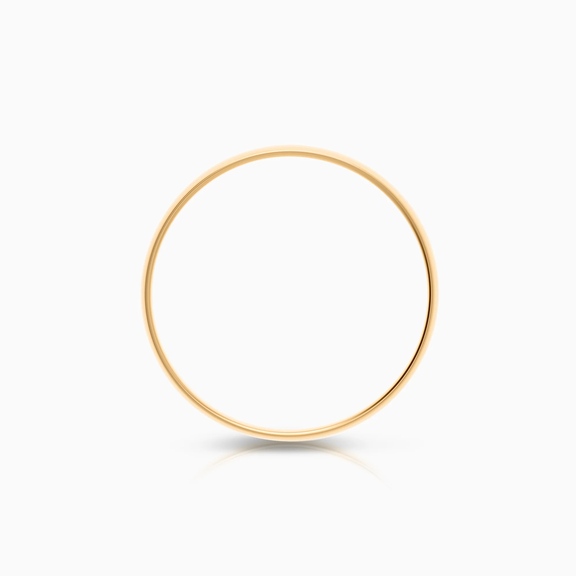 Plain ring 1.74g 18K gold - Image 2