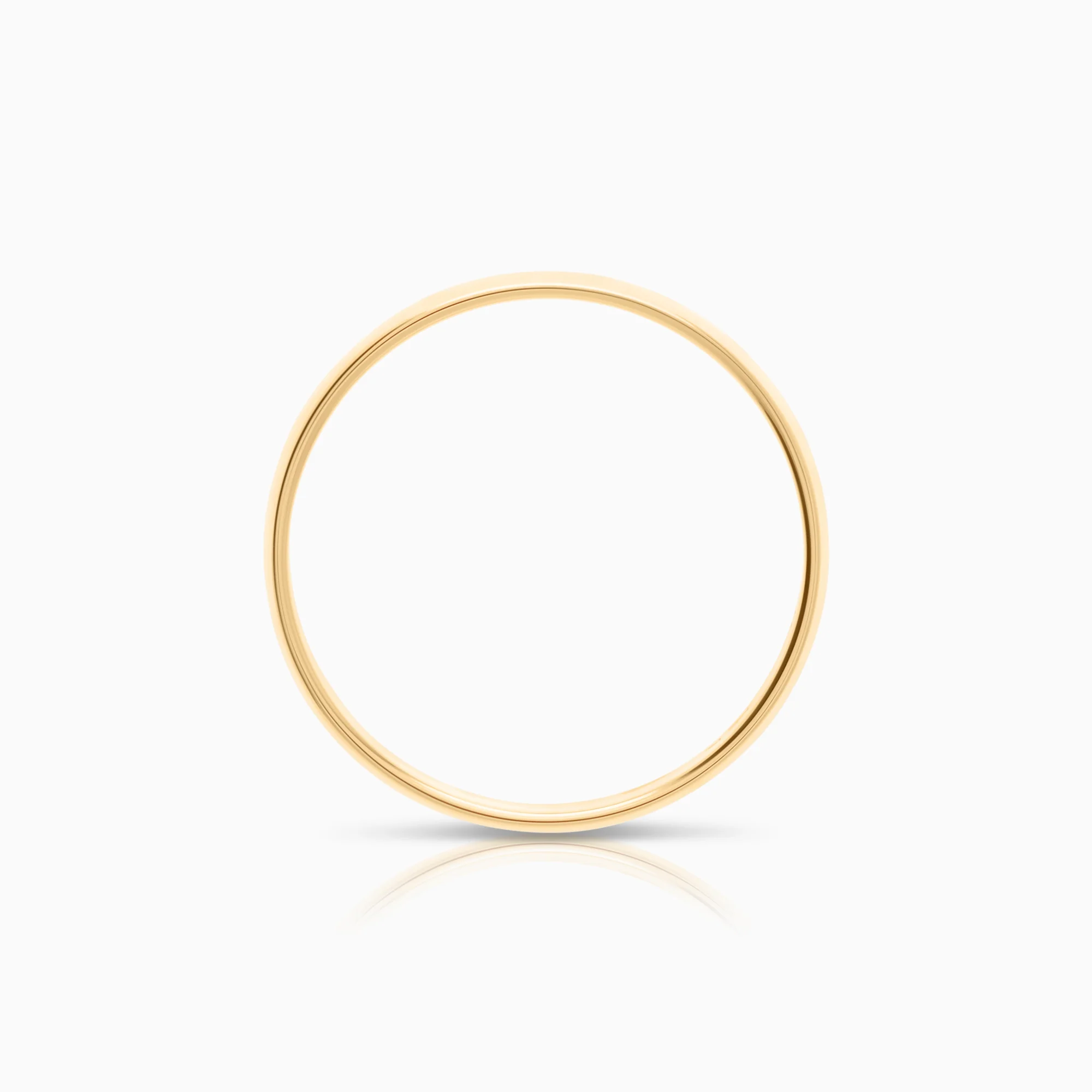 Plain ring 2.38g 18K gold - Image 2