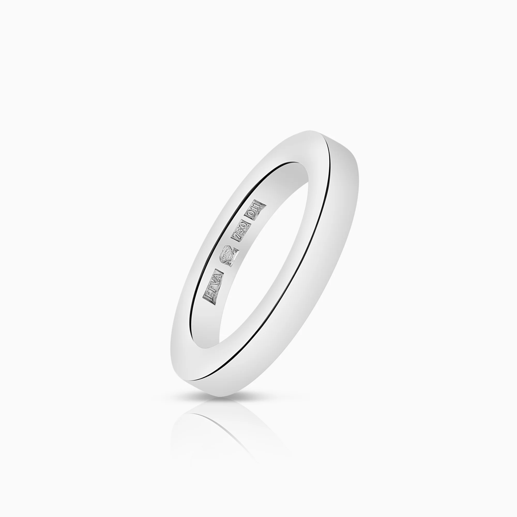 Plain ring Efva Attling 8.04g 18K white gold - Image 3