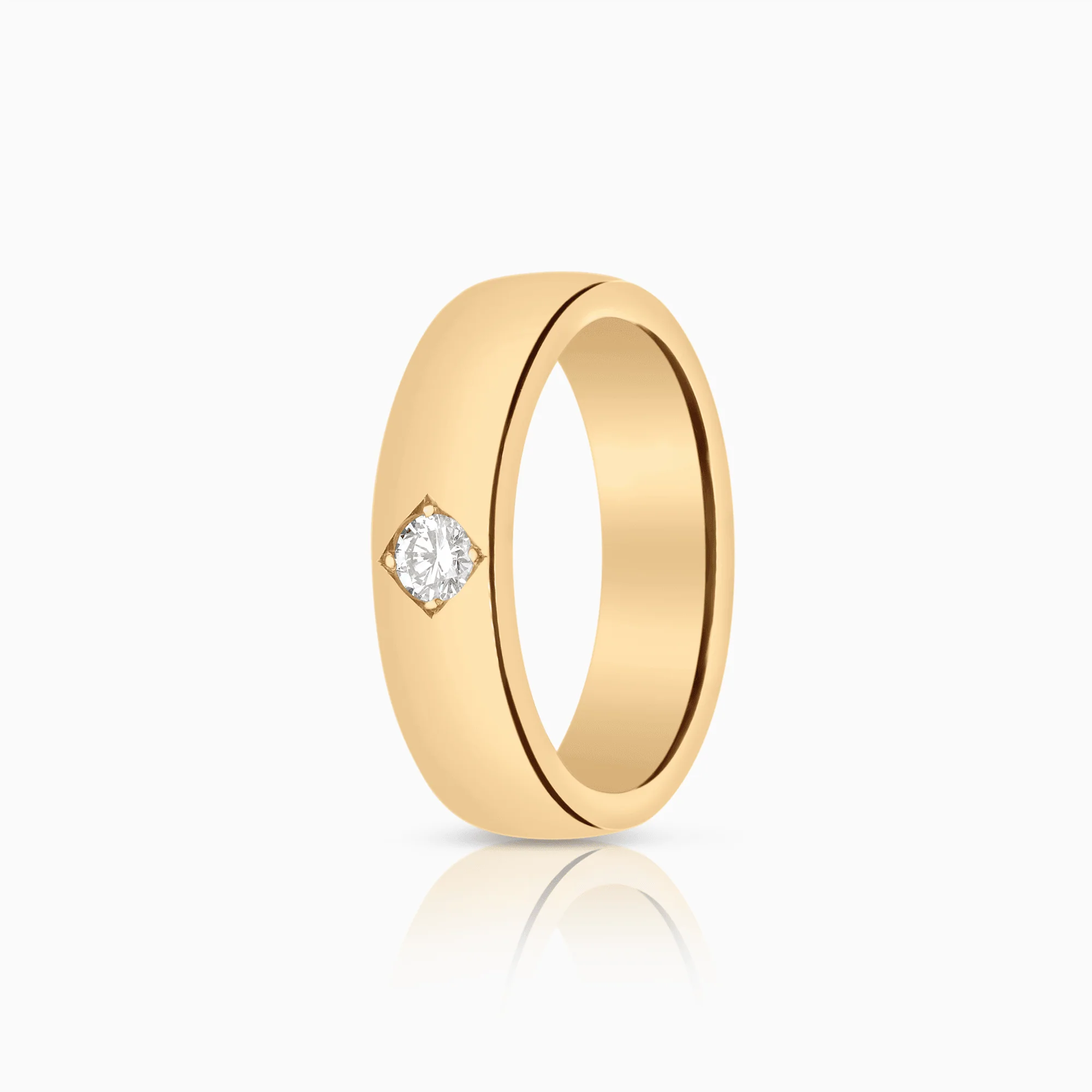 Diamond ring 0.15ct 18K gold