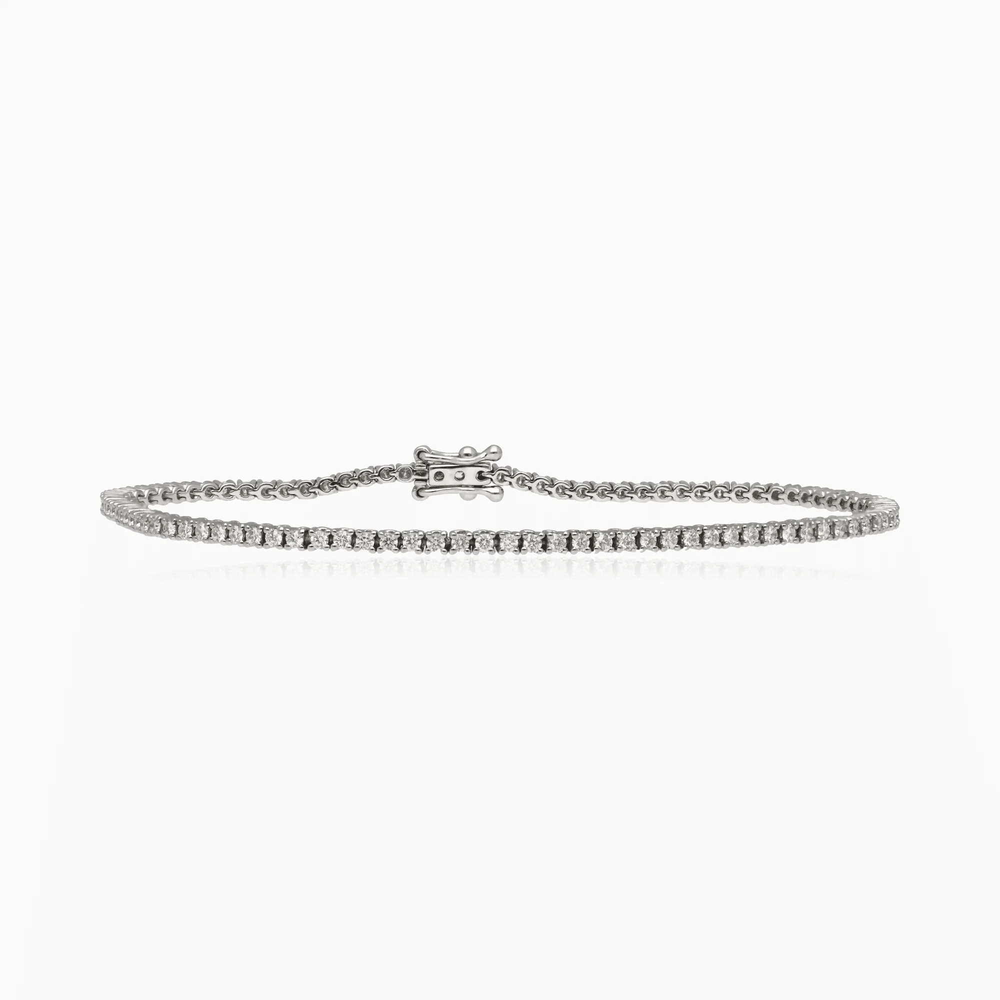 Tennis bracelet 1.33ct 18K
