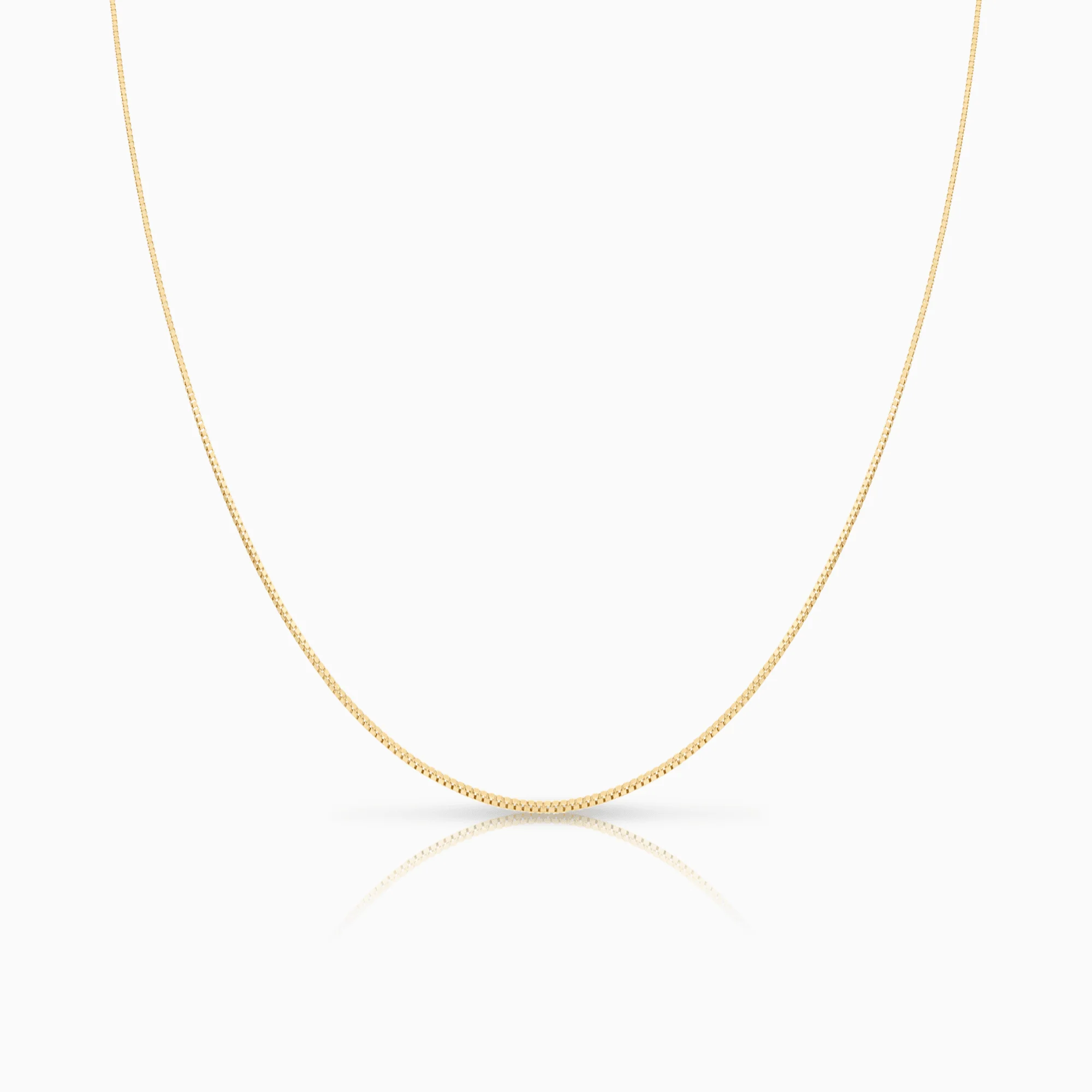 Venezia necklace 40cm 18K gold