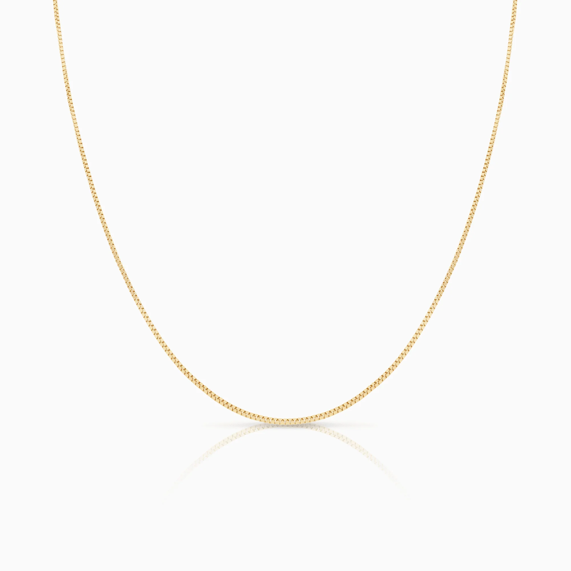 Venezia necklace 43cm 18K gold