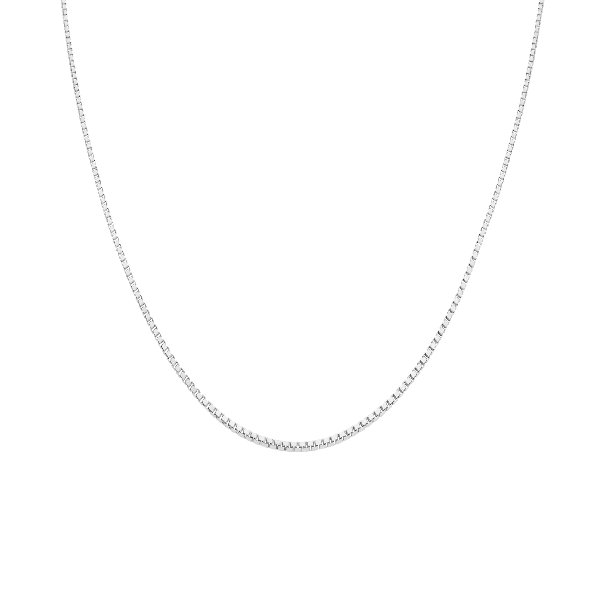 Venezia chain 45cm 18K white gold - Image 2