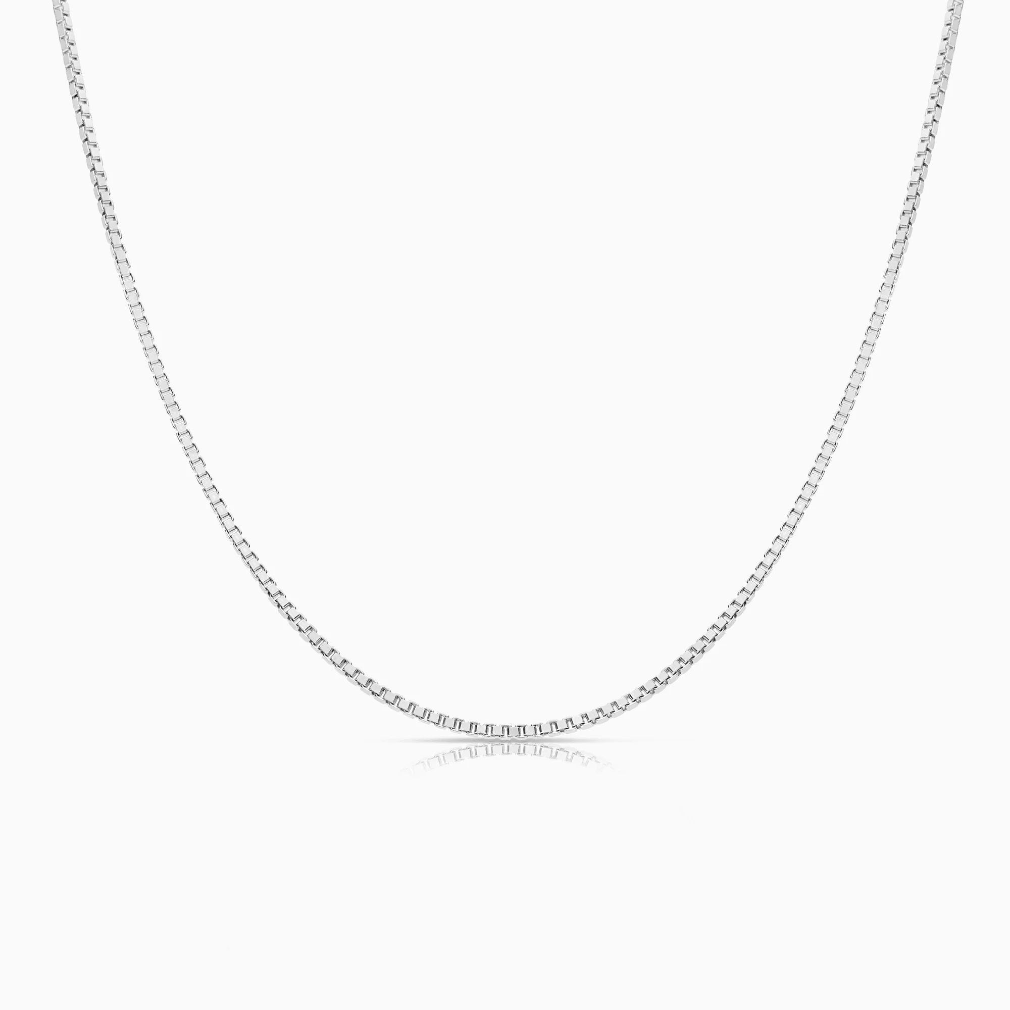 Box Chain 10.84g 18K white gold