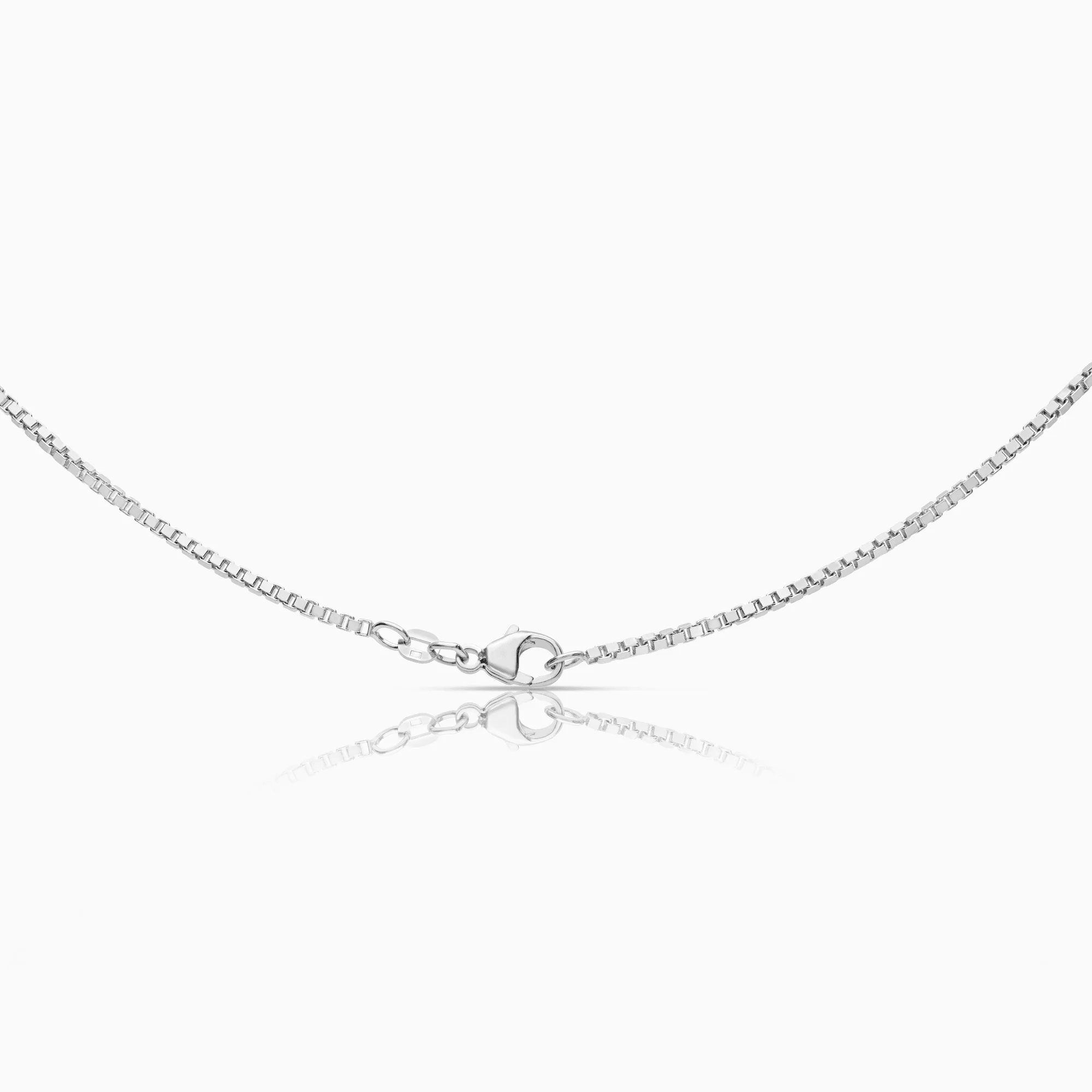 Box Chain 10.84g 18K white gold - Image 2