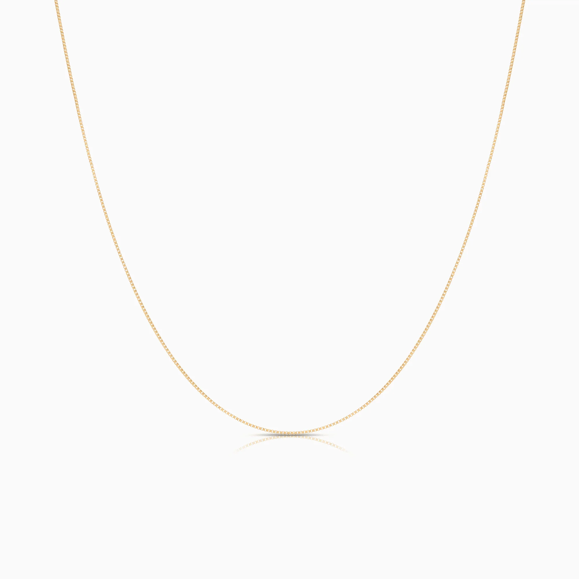 Box Chain 35.5cm 18K gold