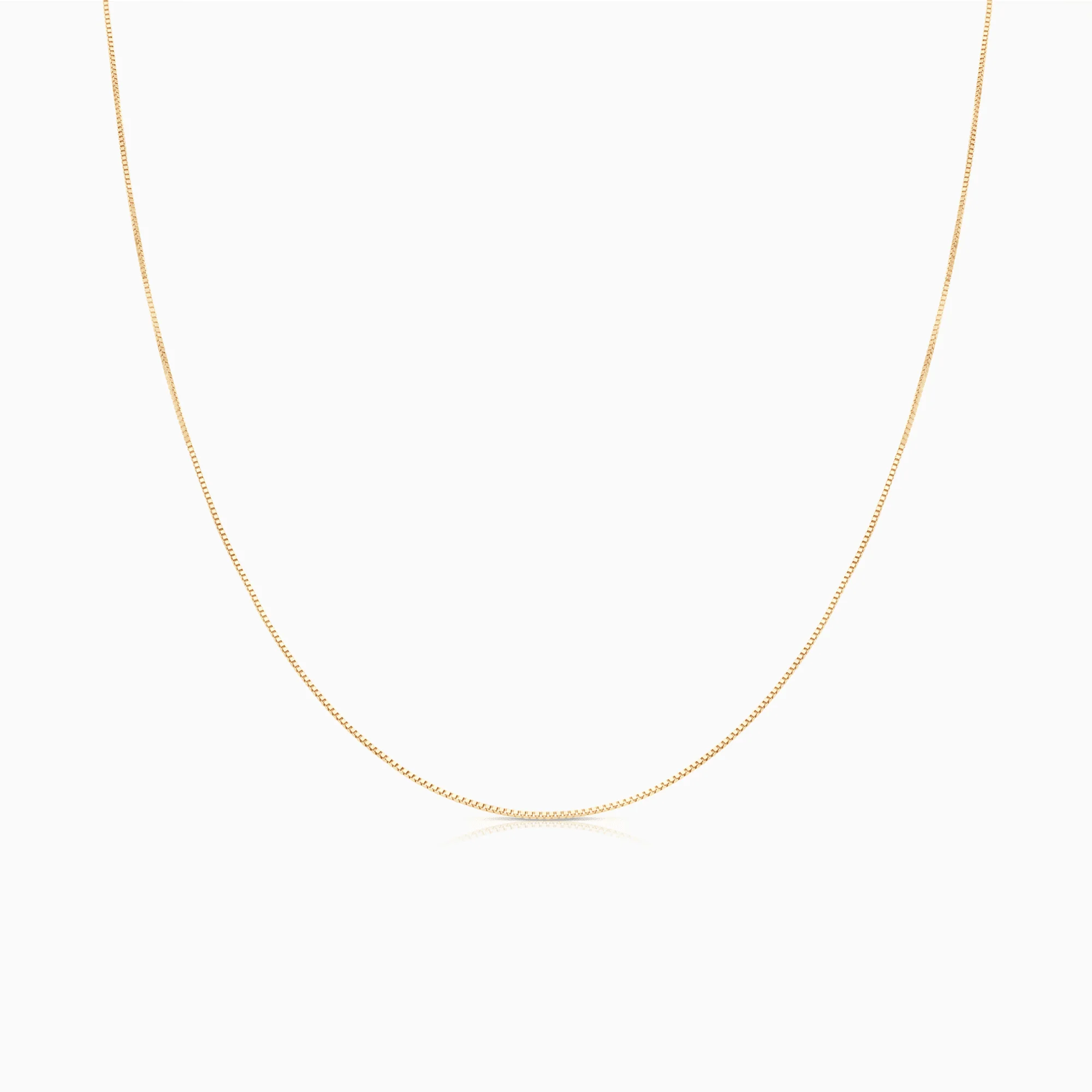 Box Chain 36.5cm 18K gold