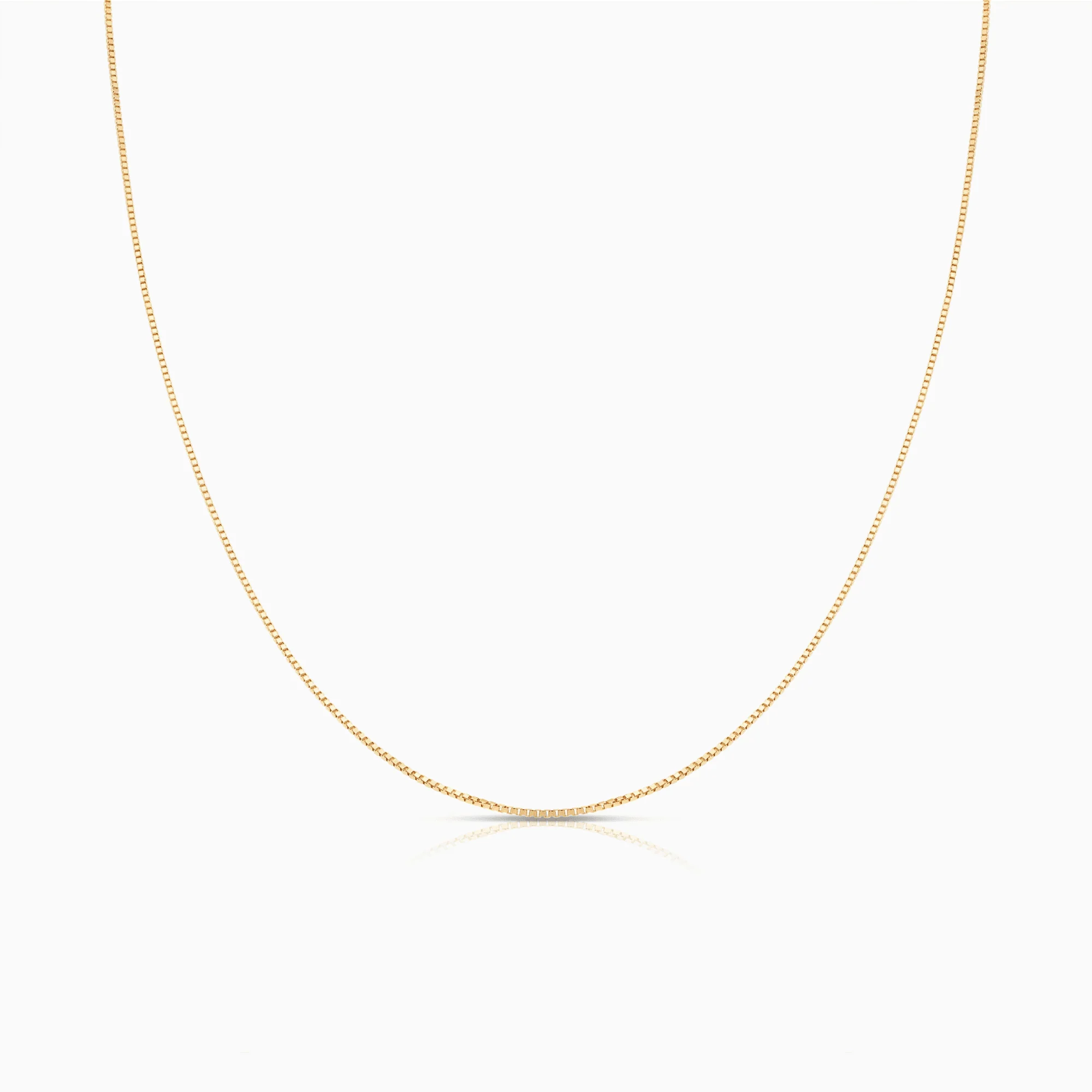 Box Chain 36.5cm 18K gold