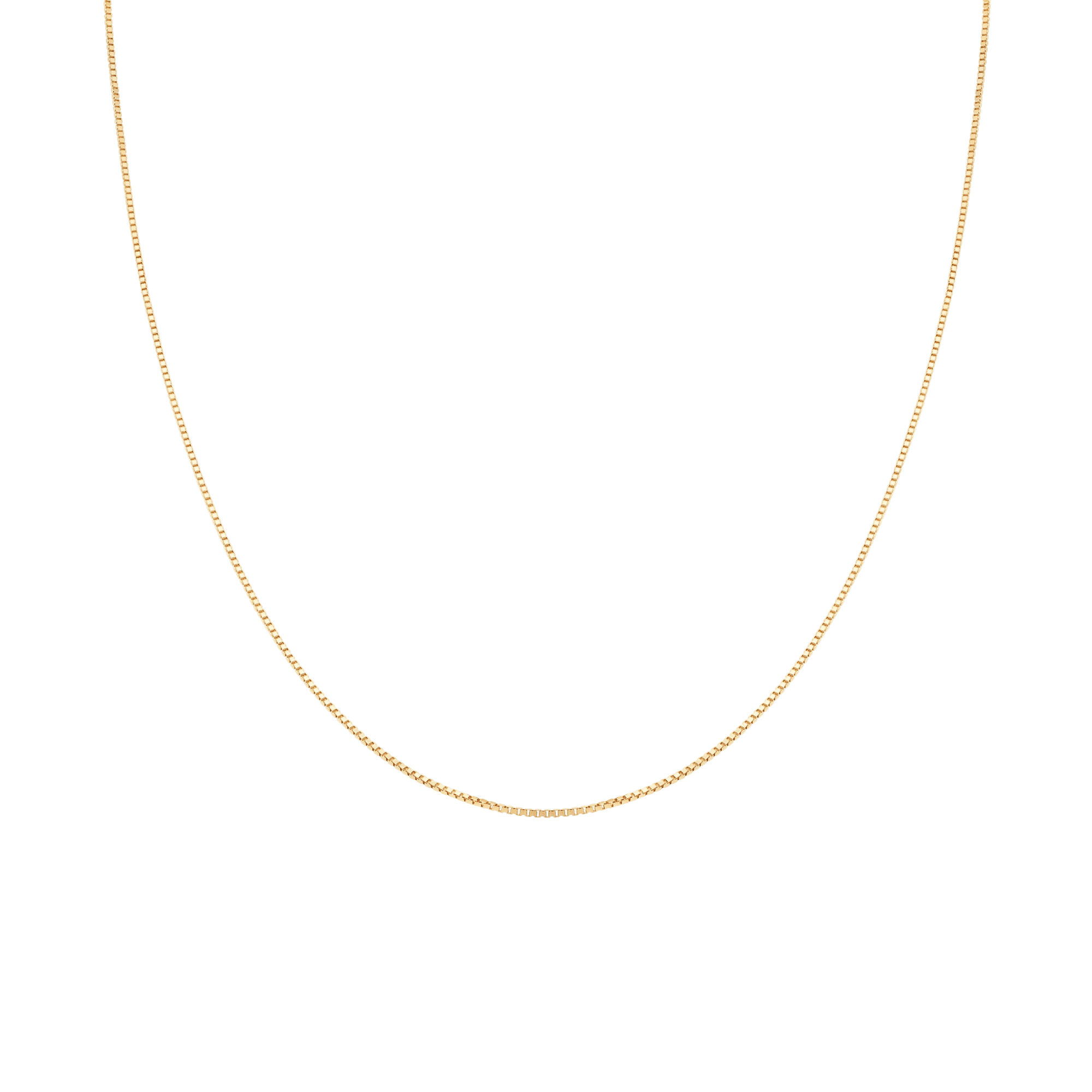 Box Chain 36.5cm 18K gold - Image 2
