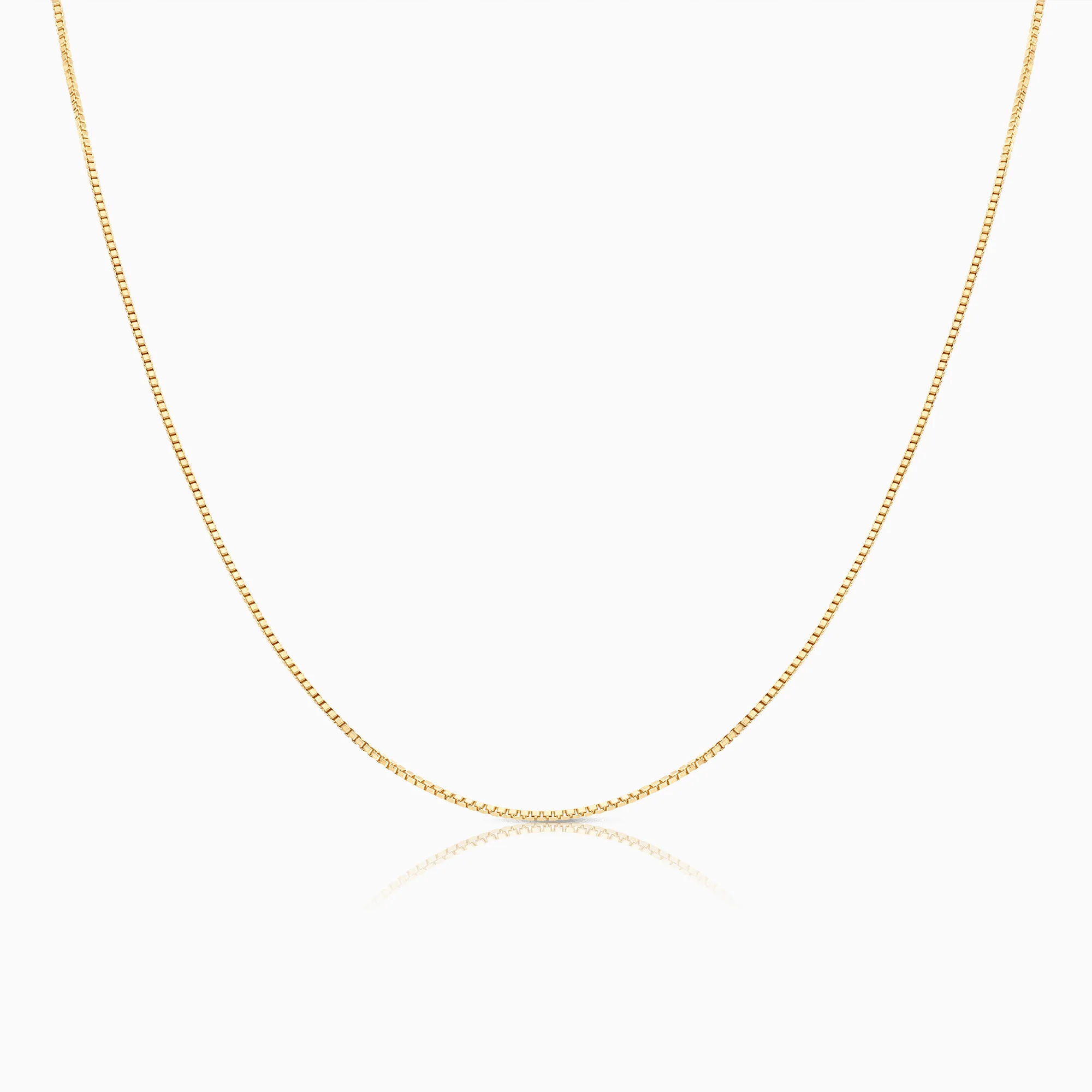 Box Chain 36.5cm 18K gold