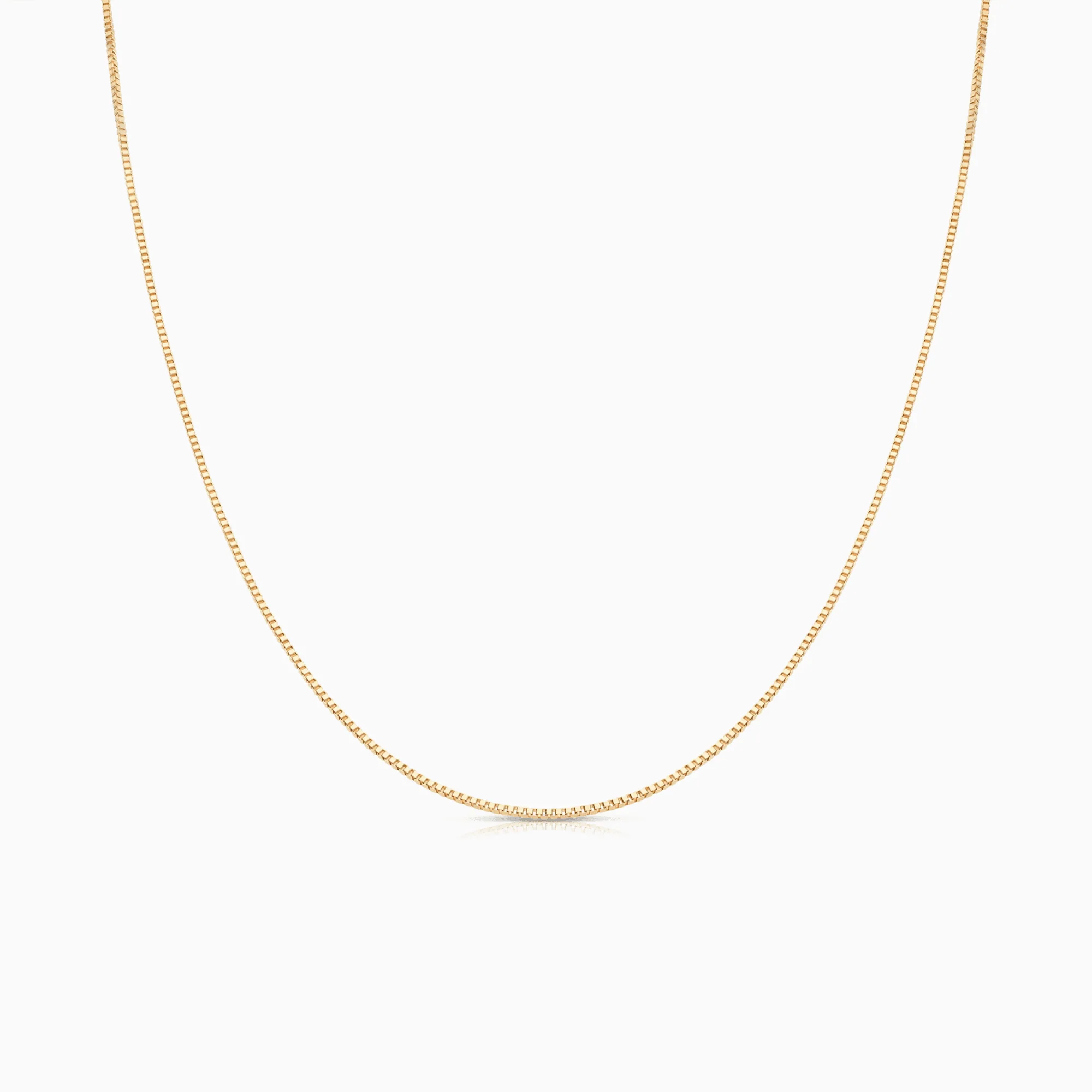 Box Chain 36.5cm 18K gold