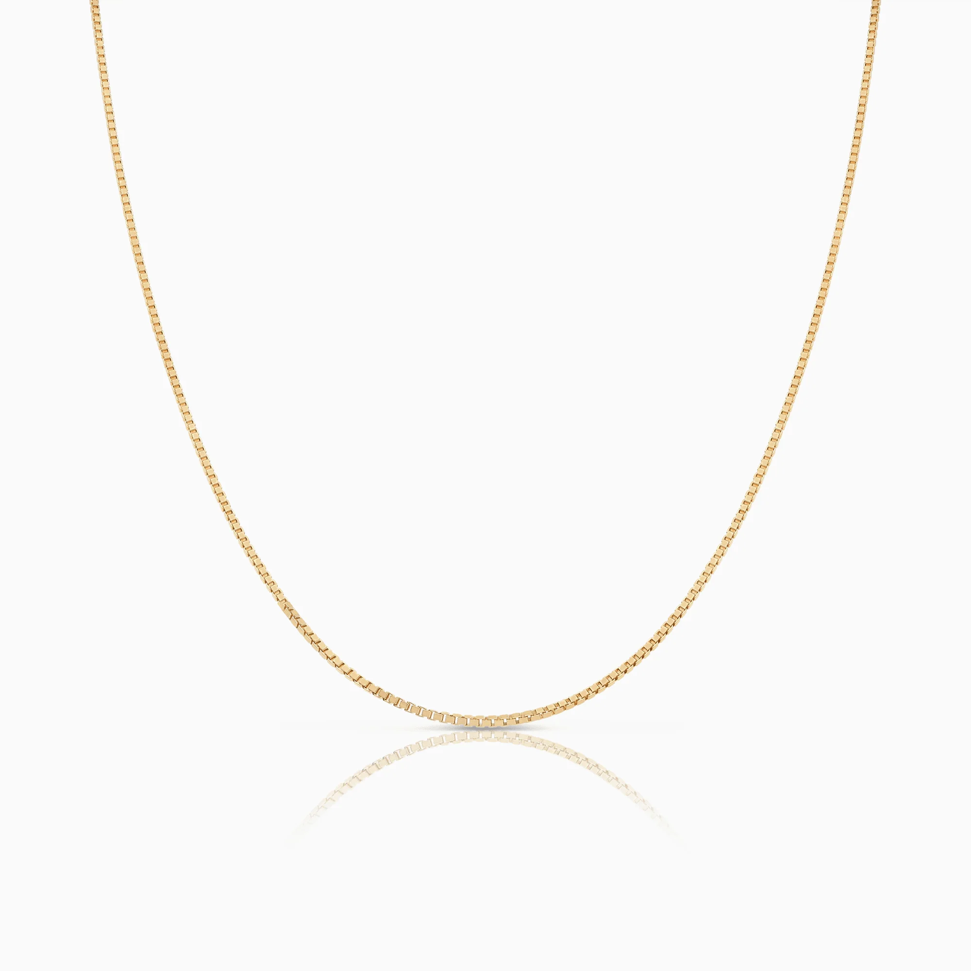 Box Chain 37.5cm 18K gold