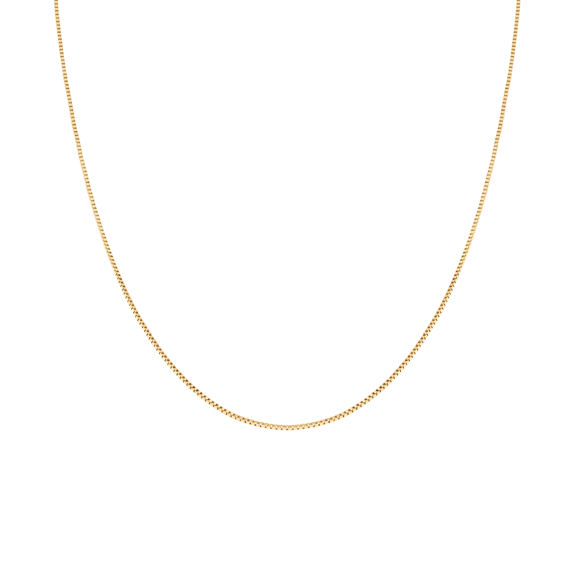 Box Chain 38cm 18K gold - Image 2