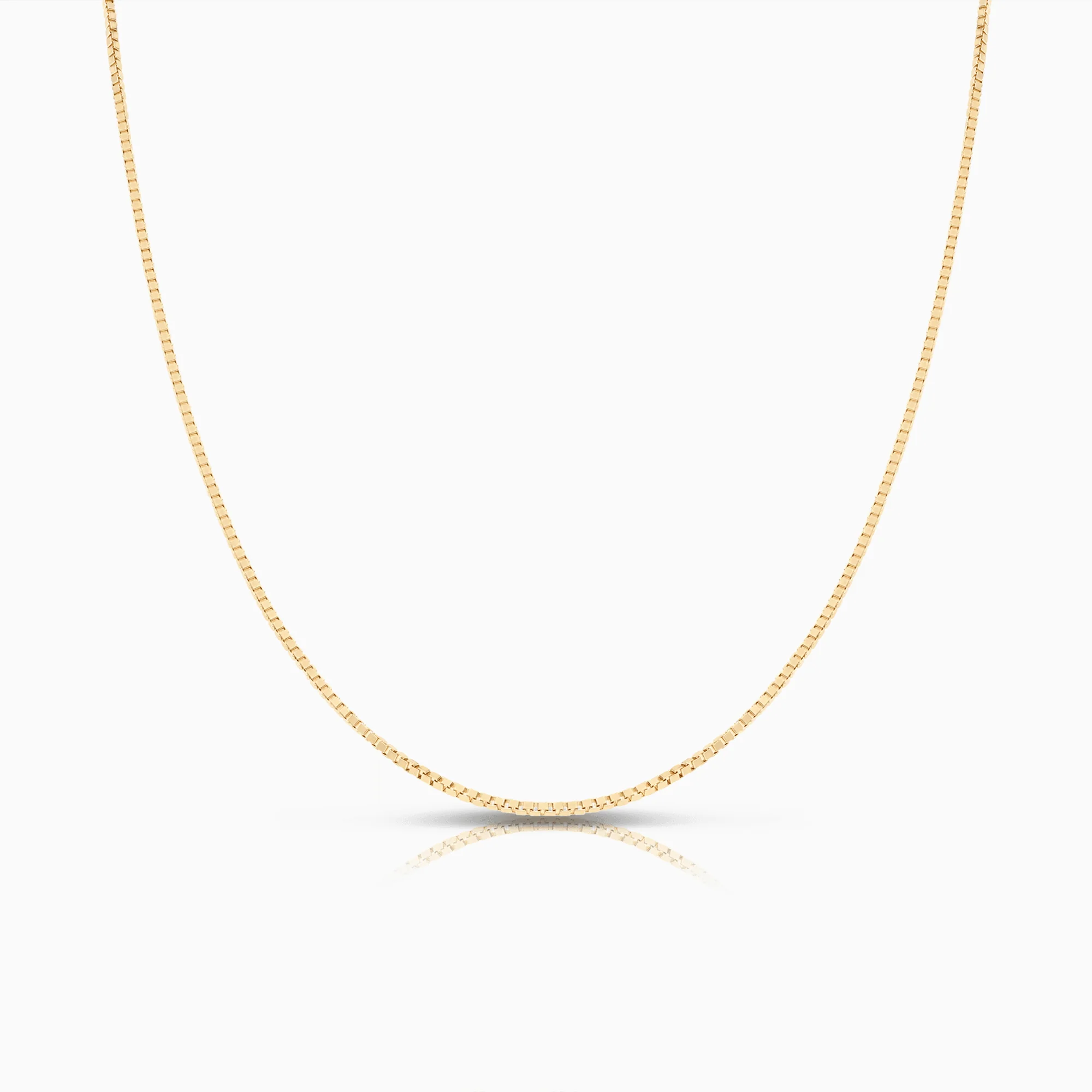 Box Chain 40.5cm 18K gold