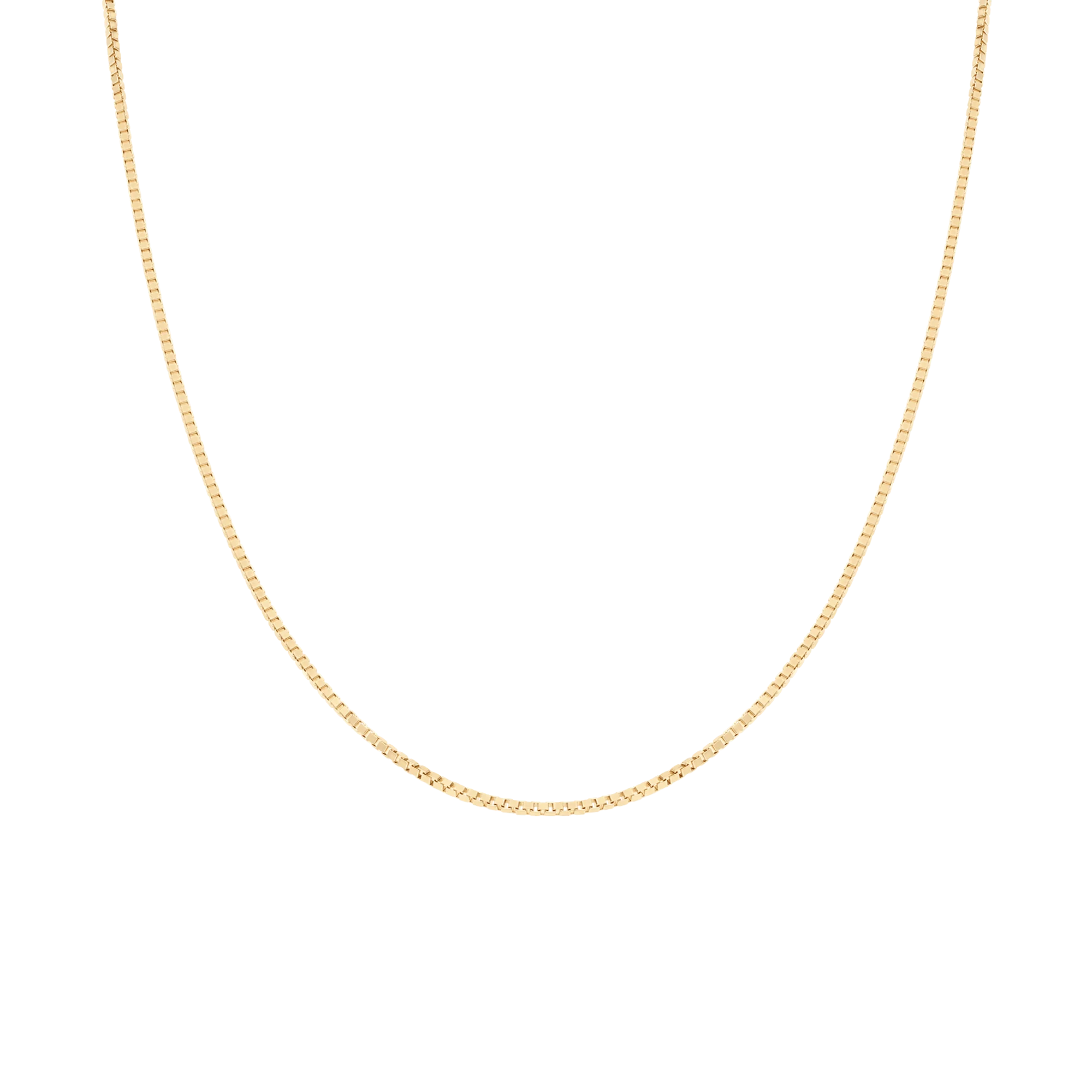 Box Chain 40.5cm 18K gold - Image 2