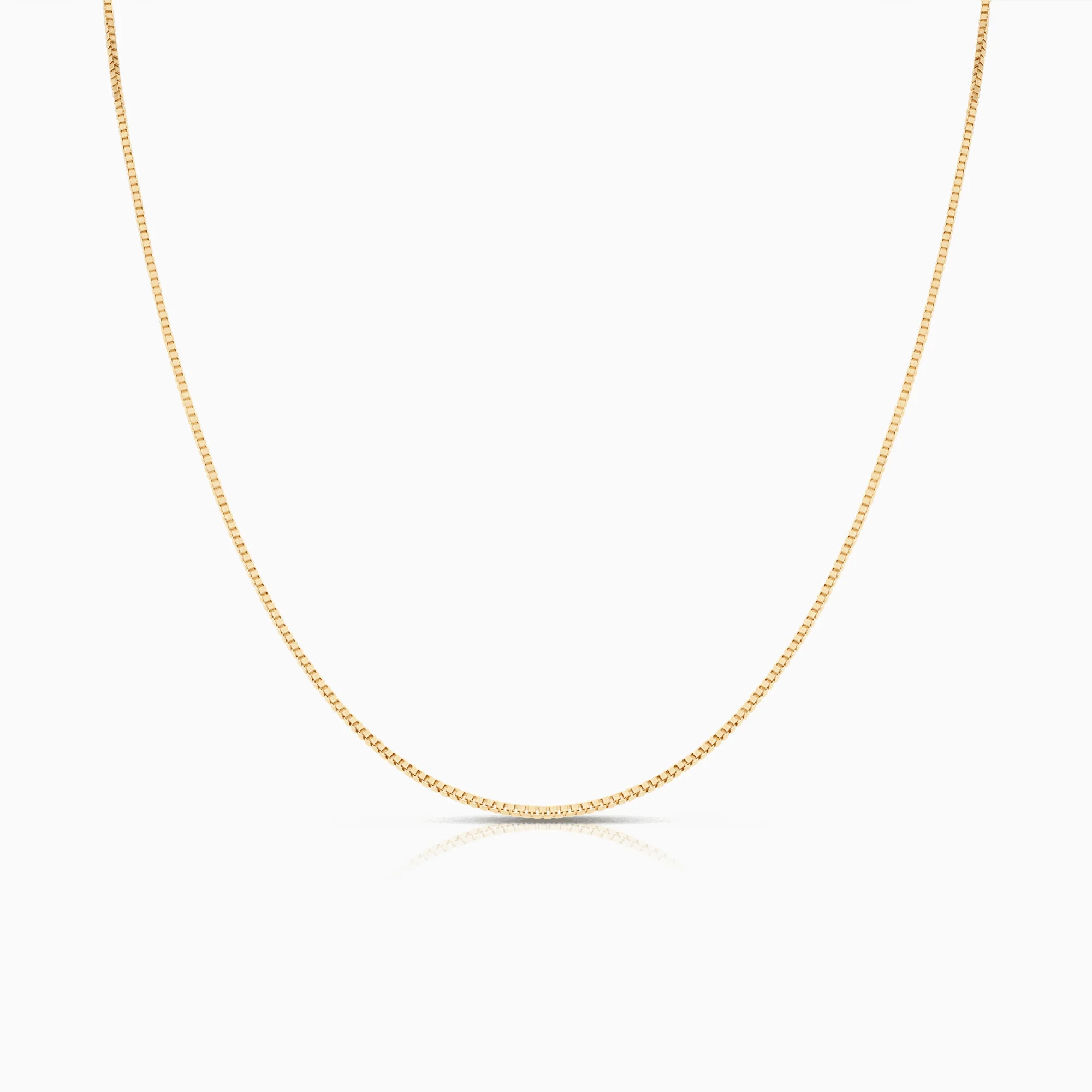 Box Chain 40.5cm 18K gold