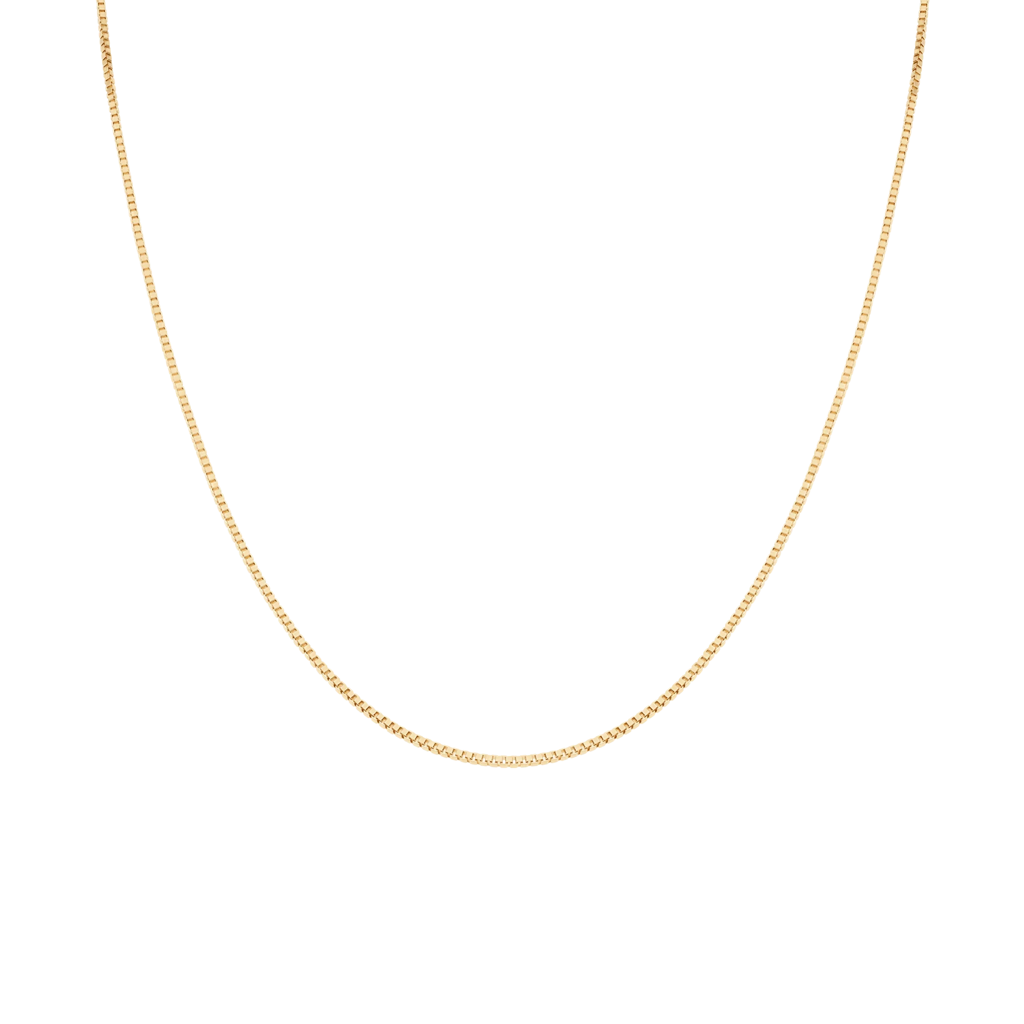 Box Chain 40.5cm 18K gold - Image 2